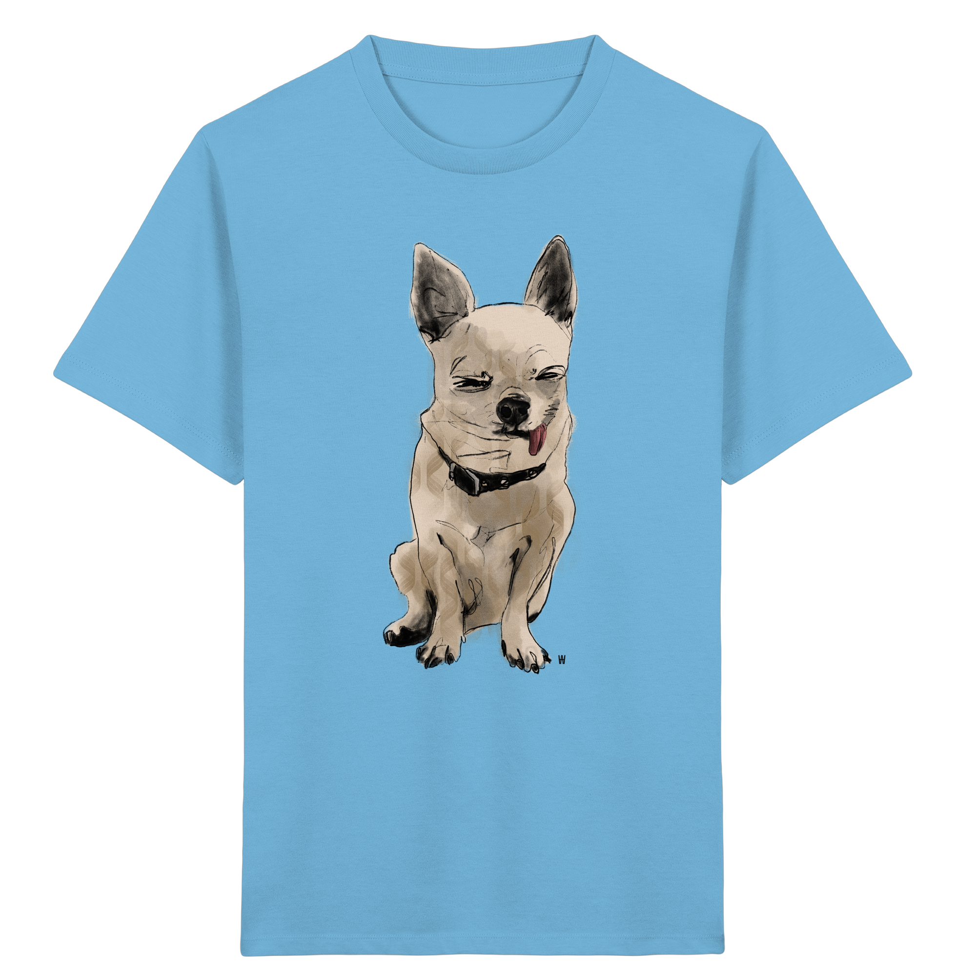 Chihuahua #6 ... Organic Kids Shirt ... Seelenstudien