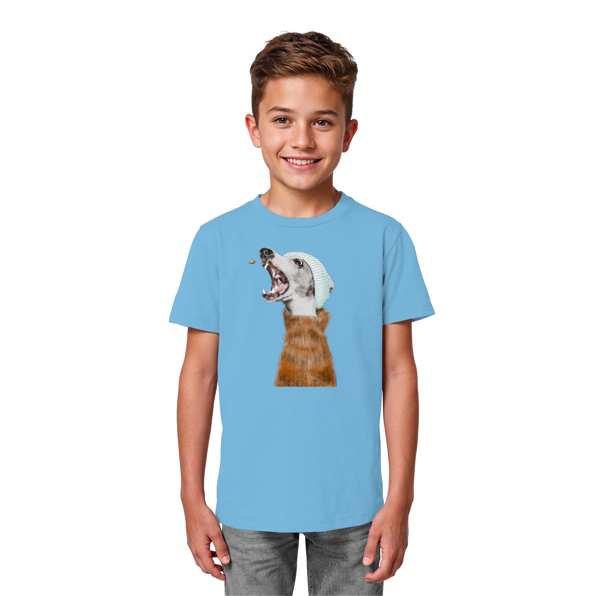 Whippet #1 ... Organic Kids Shirt ... Lieblingsmomente