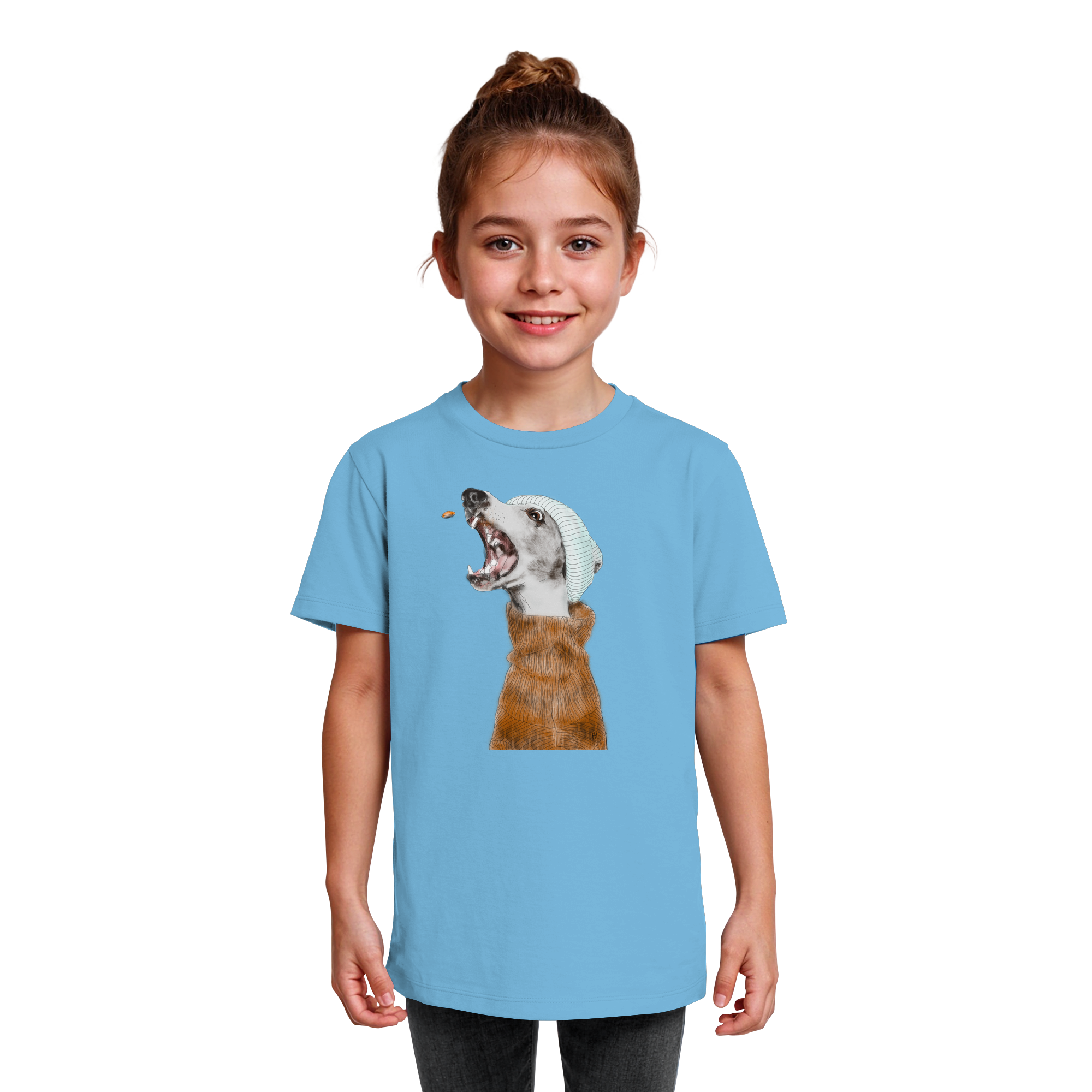 Whippet #1 ... Organic Kids Shirt ... Lieblingsmomente
