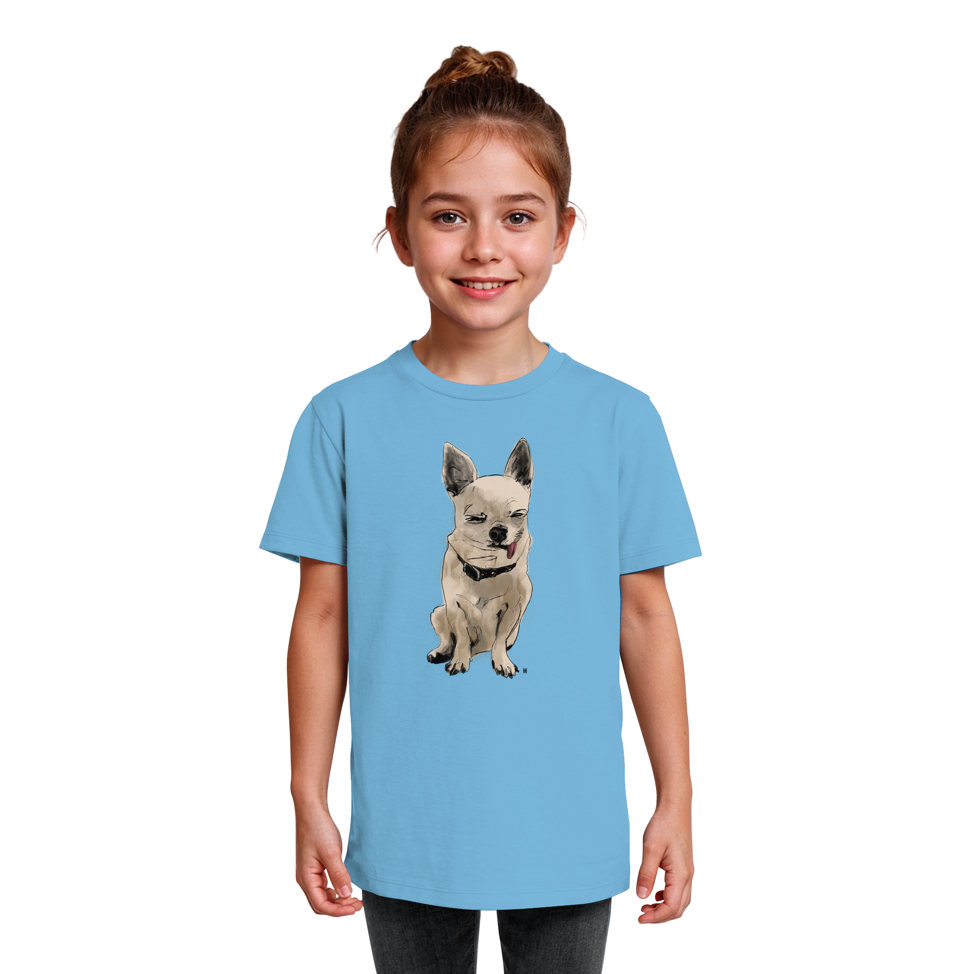 Chihuahua #6 ... Organic Kids Shirt ... Seelenstudien