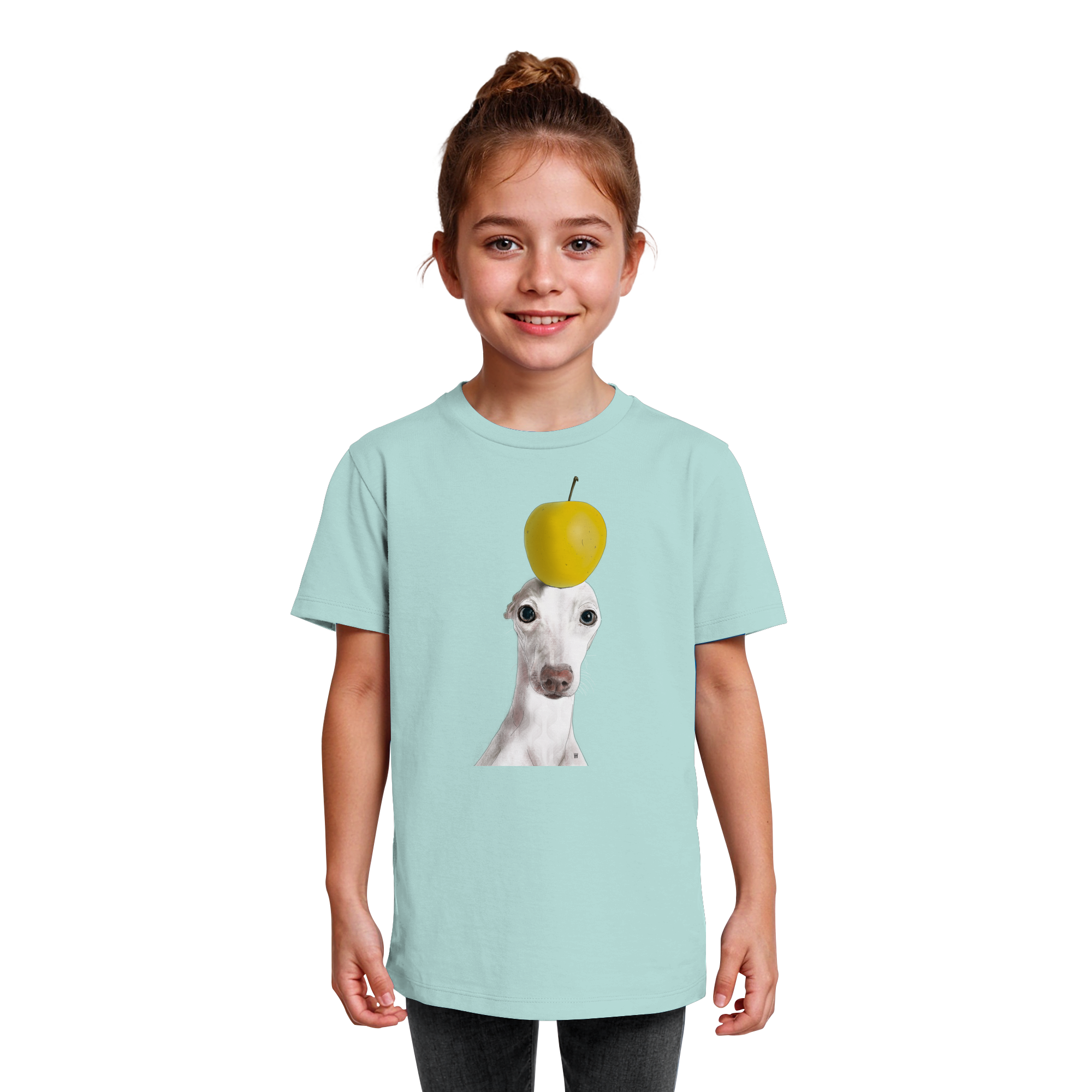Italienisches Windspiel #1 ... Organic Kids Shirt ... Lieblingsmomente