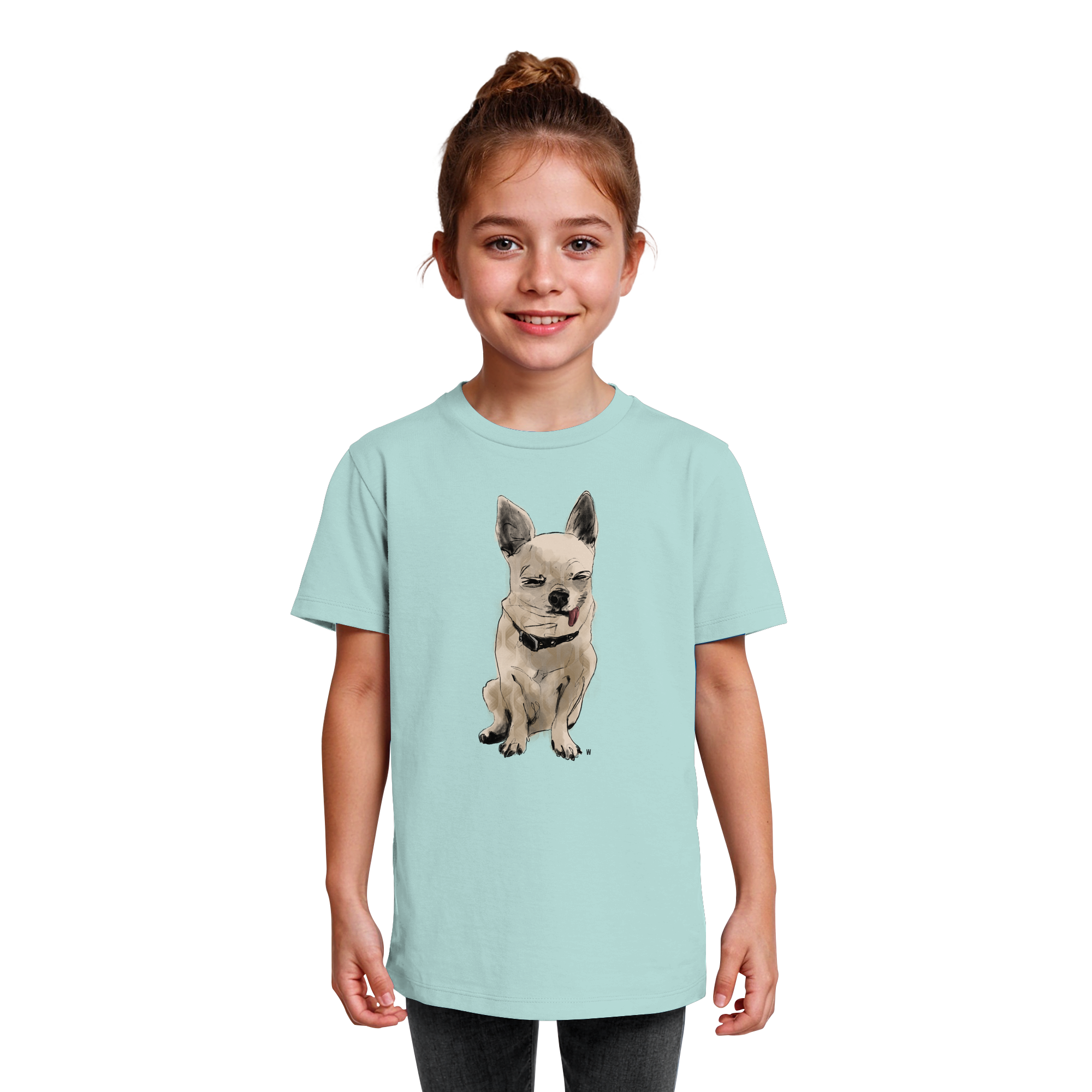 Chihuahua #6 ... Organic Kids Shirt ... Seelenstudien