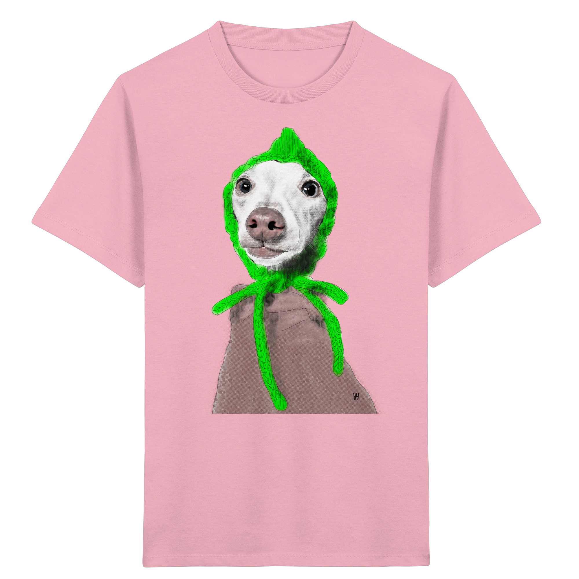 Italienisches Windspiel #13 ... Organic Kids Shirt ... Seelenstudien