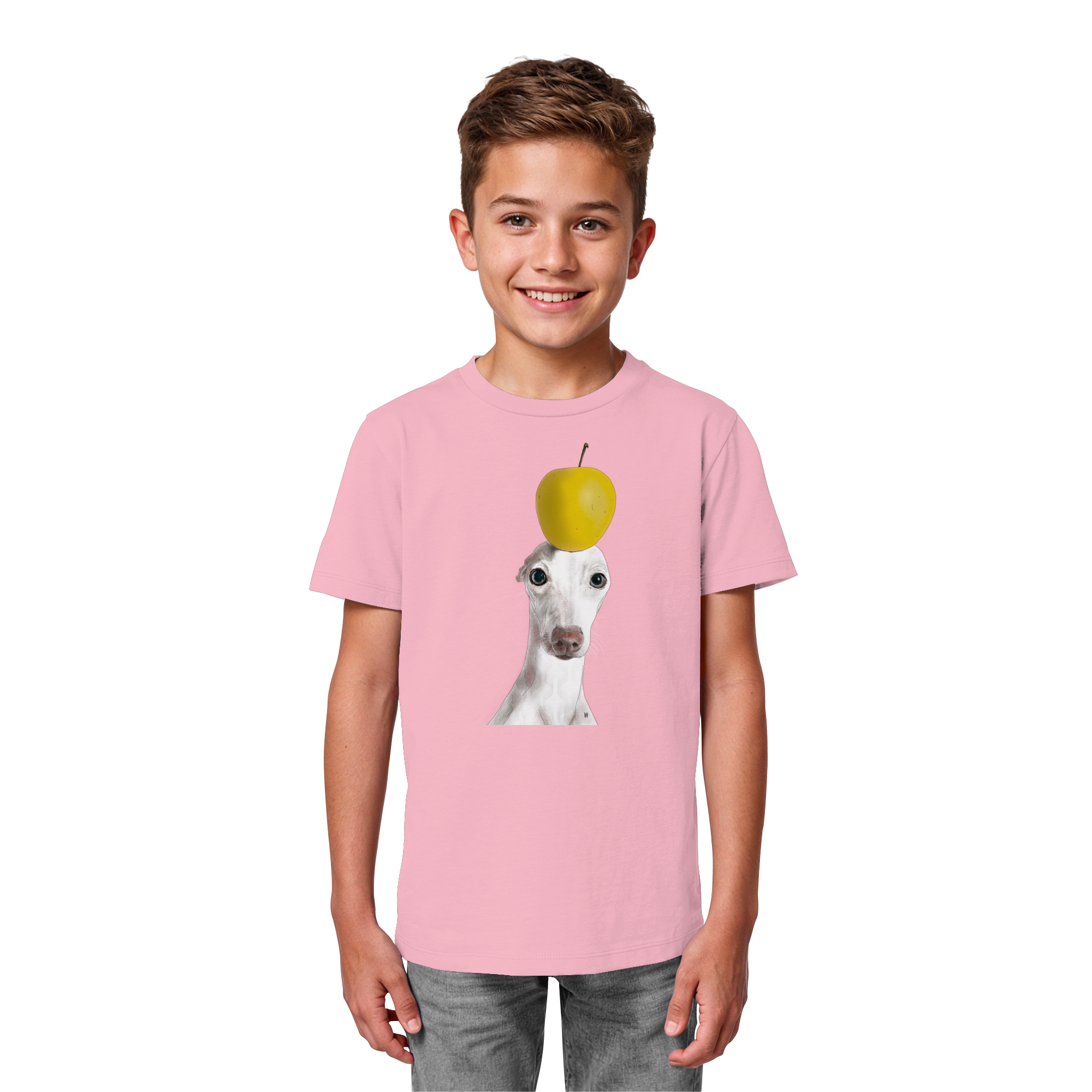 Italienisches Windspiel #1 ... Organic Kids Shirt ... Lieblingsmomente