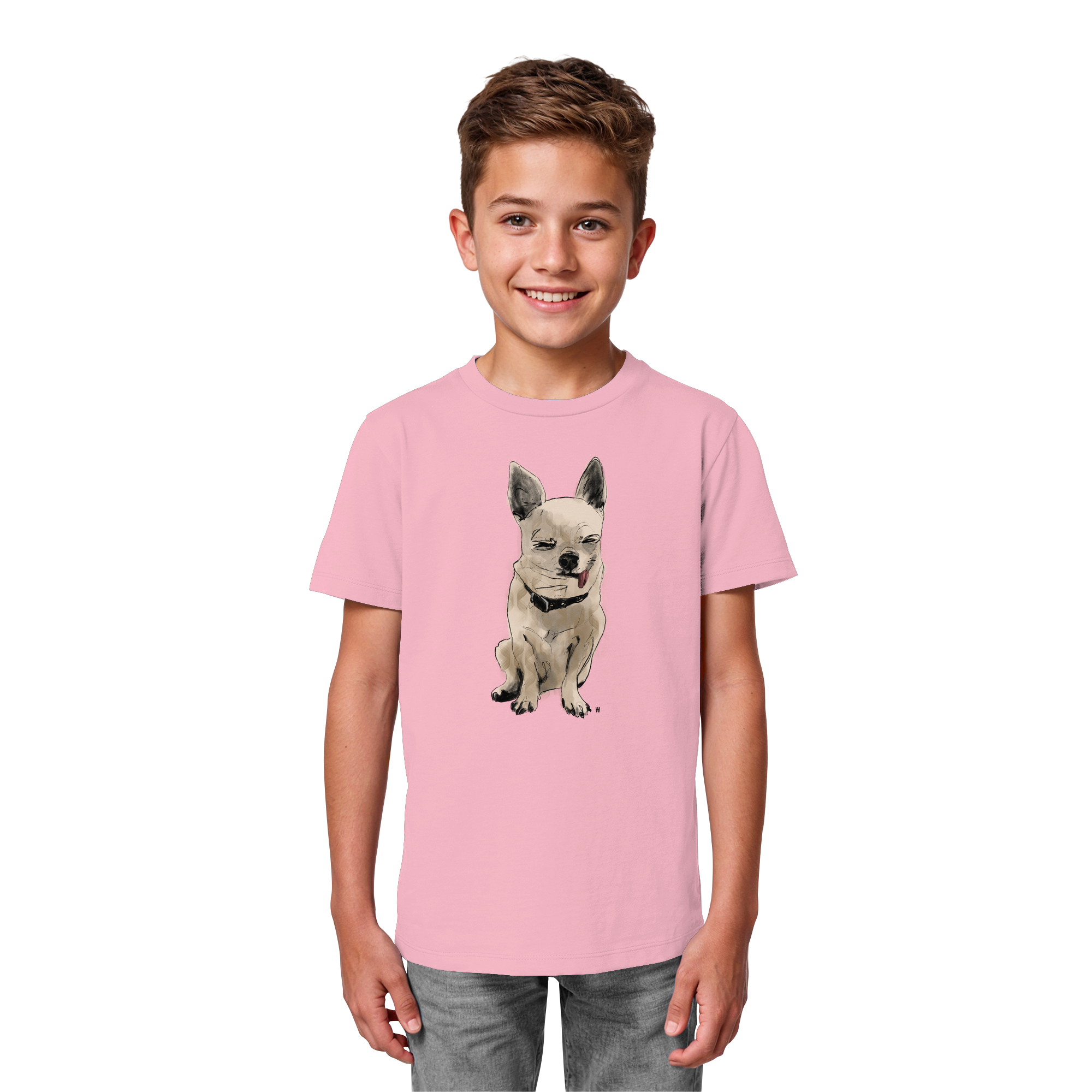 Chihuahua #6 ... Organic Kids Shirt ... Seelenstudien