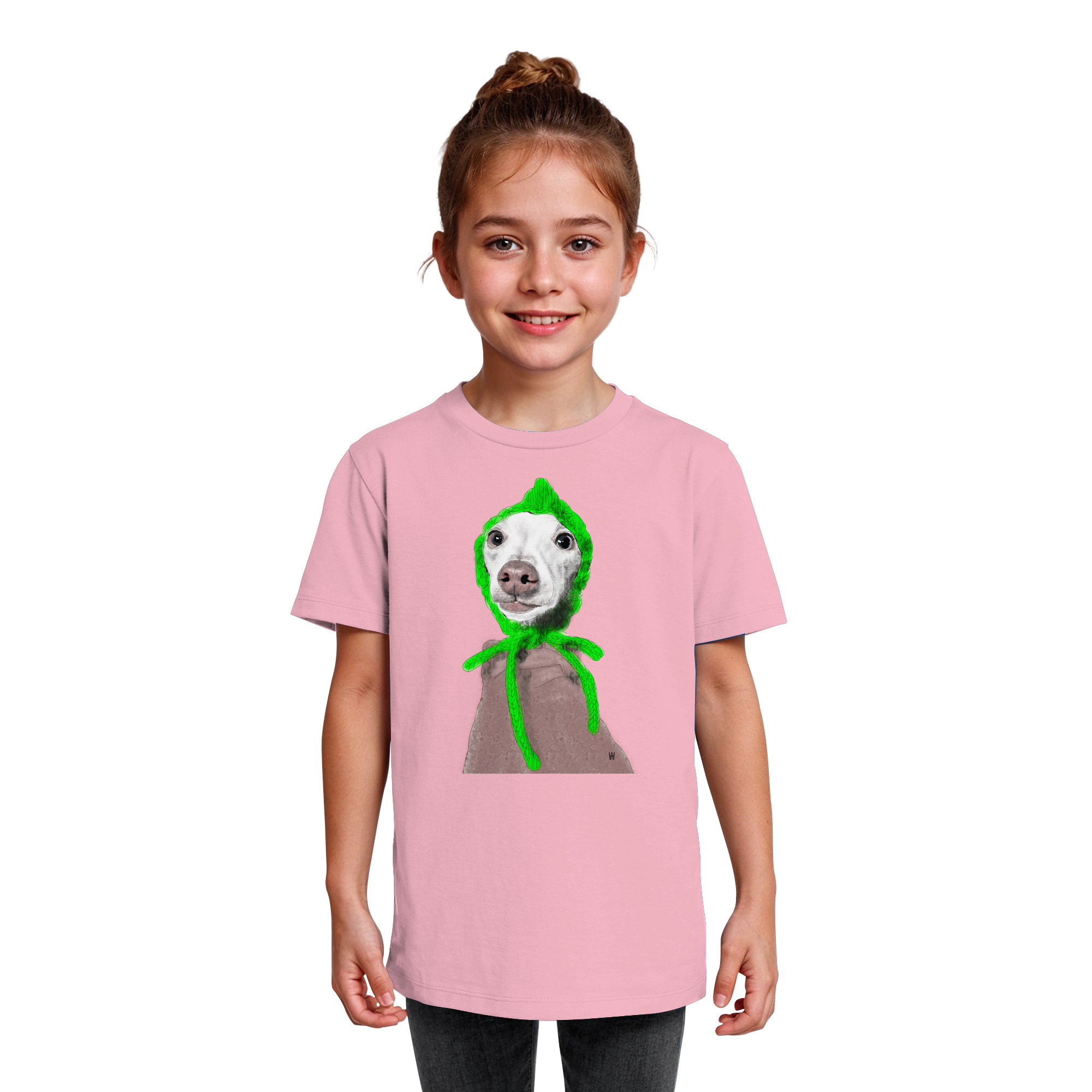 Italienisches Windspiel #13 ... Organic Kids Shirt ... Seelenstudien