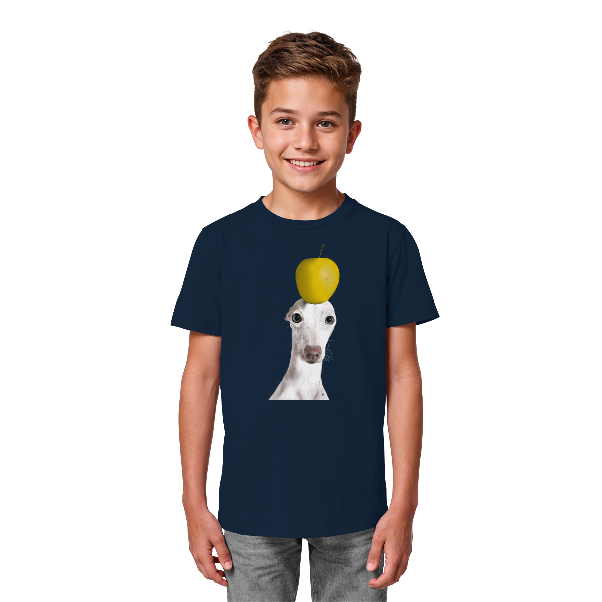 Italienisches Windspiel #1 ... Organic Kids Shirt ... Lieblingsmomente