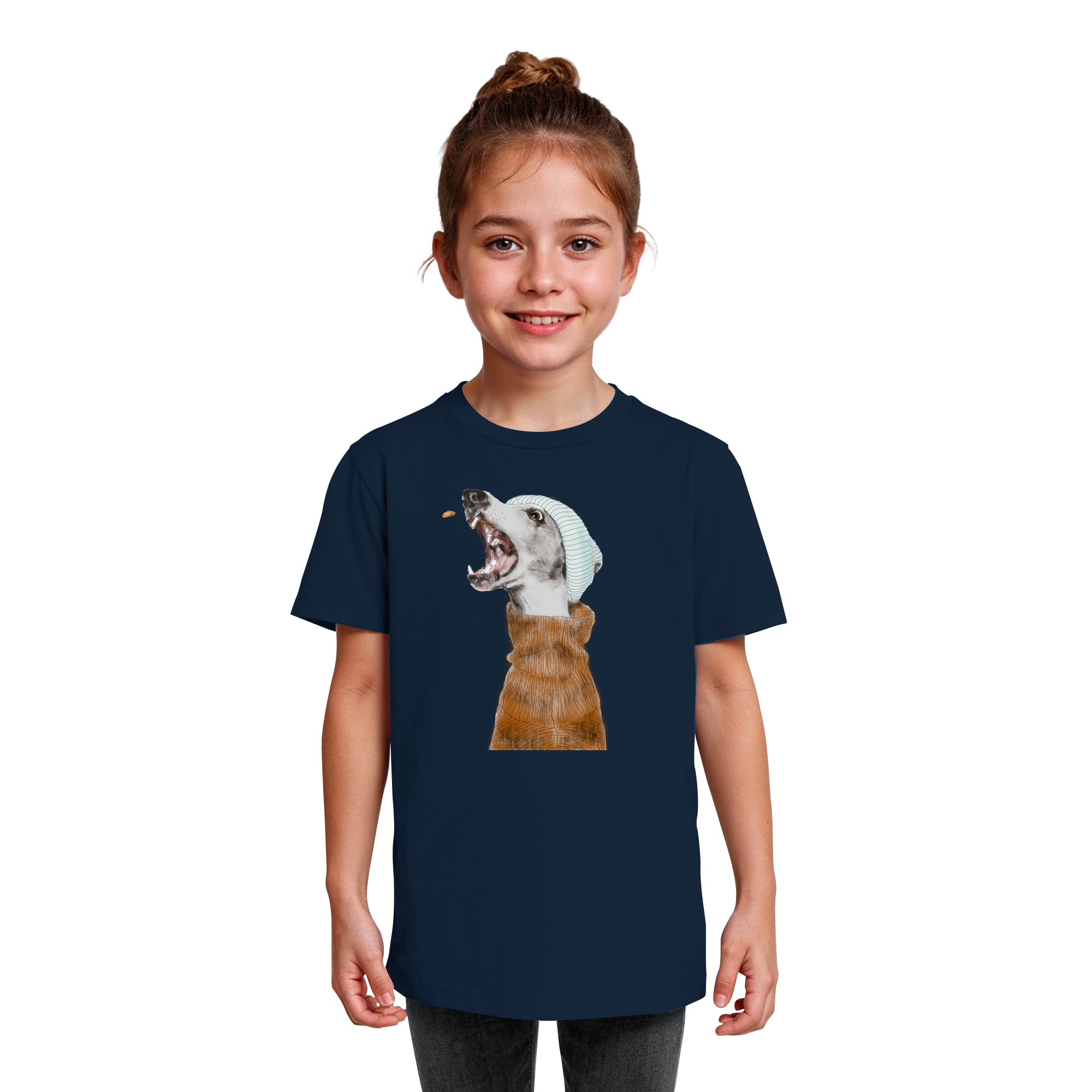 Whippet #1 ... Organic Kids Shirt ... Lieblingsmomente