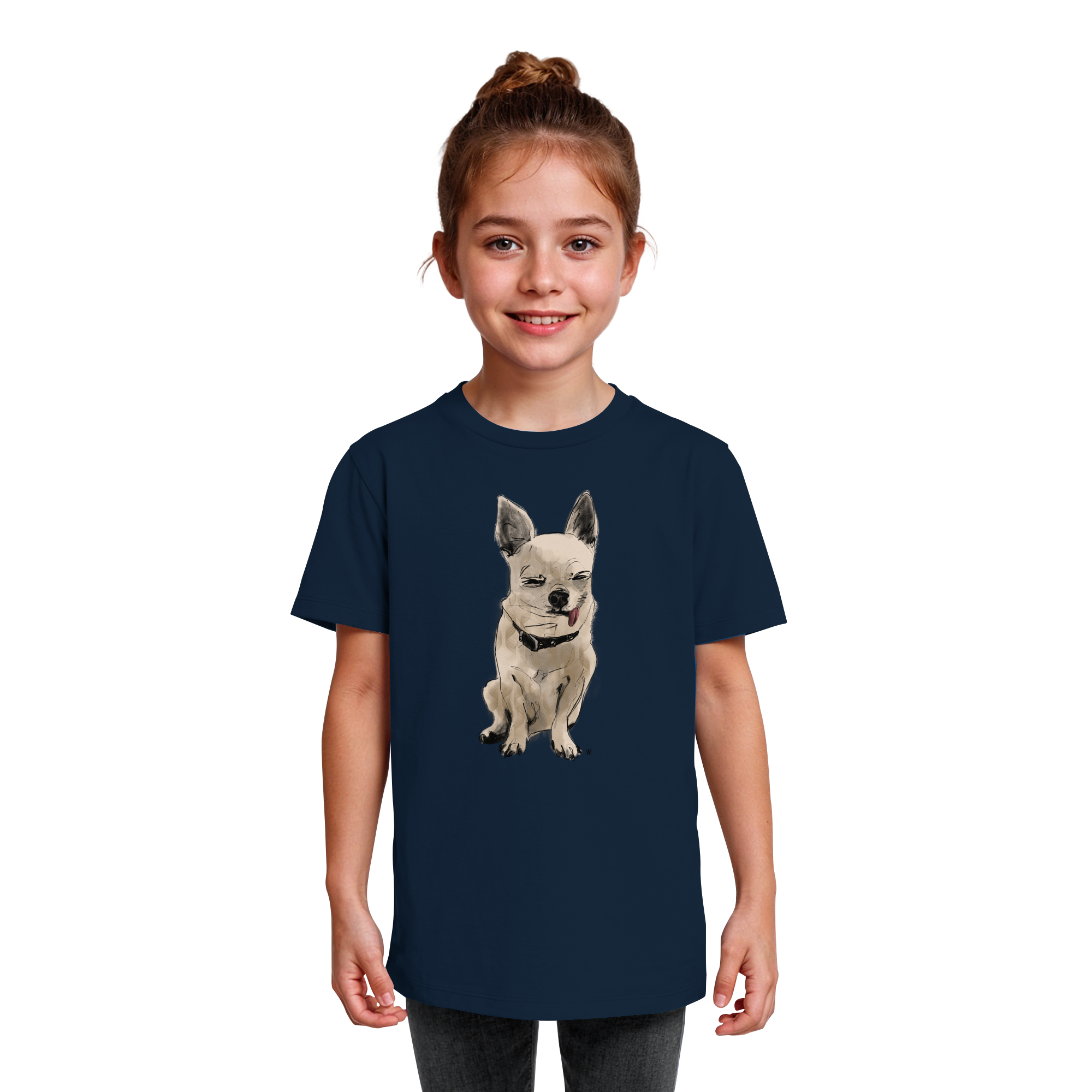Chihuahua #6 ... Organic Kids Shirt ... Seelenstudien