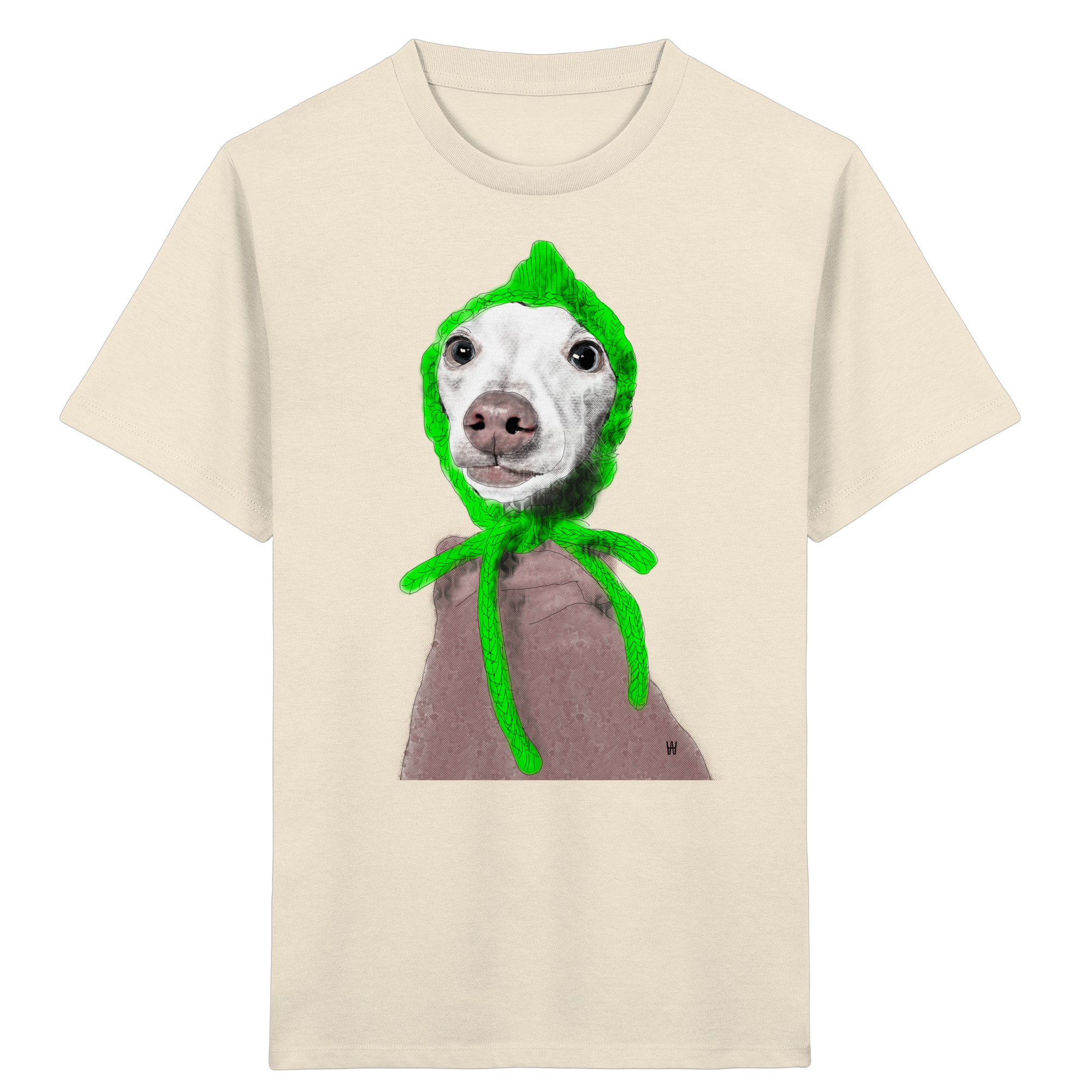 Italienisches Windspiel #13 ... Organic Kids Shirt ... Seelenstudien