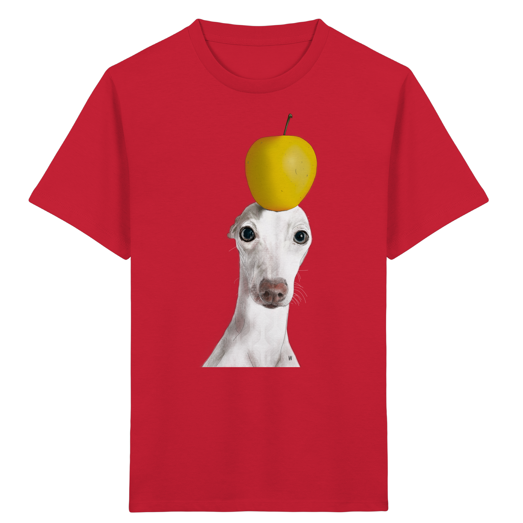 Italienisches Windspiel #1 ... Organic Kids Shirt ... Lieblingsmomente