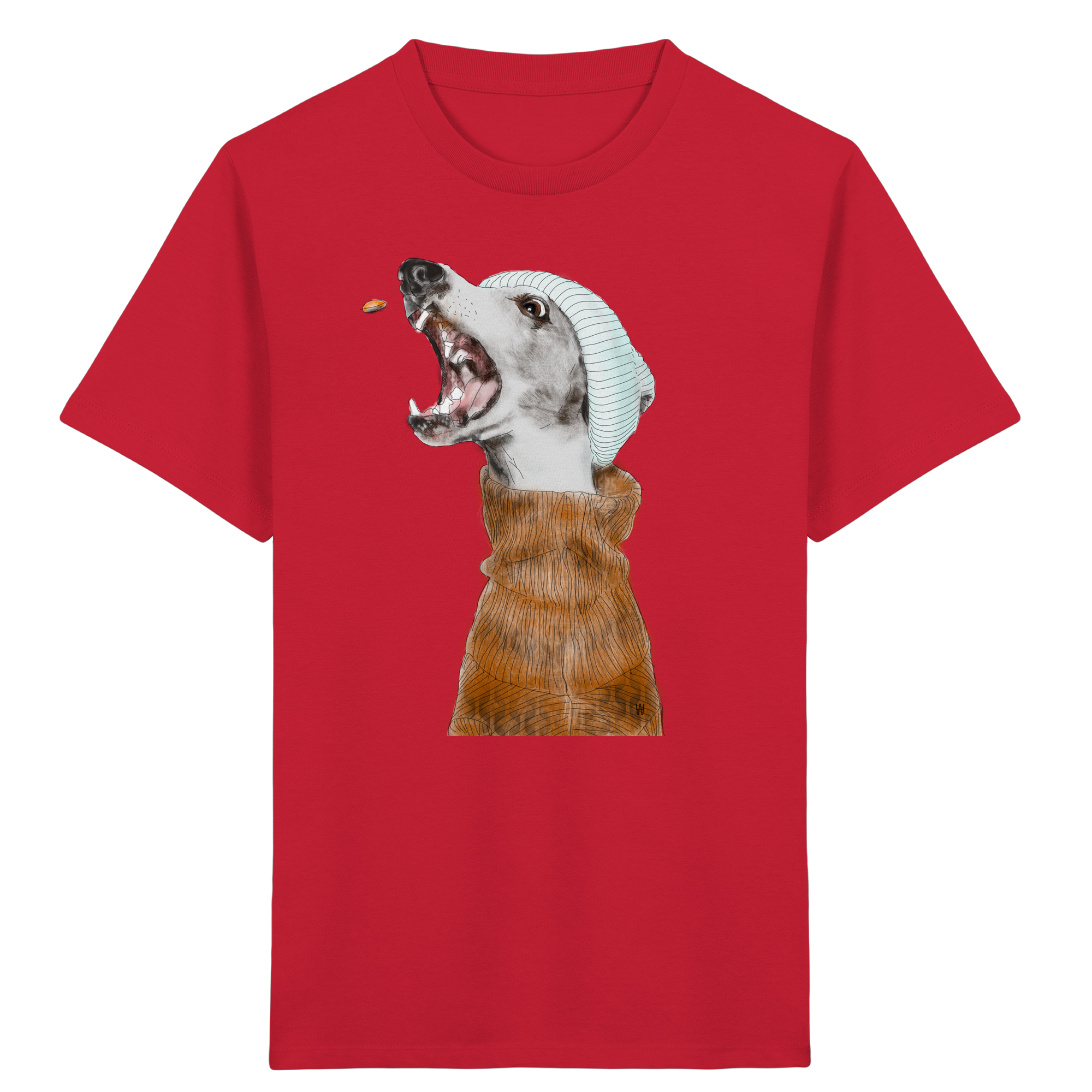Whippet #1 ... Organic Kids Shirt ... Lieblingsmomente