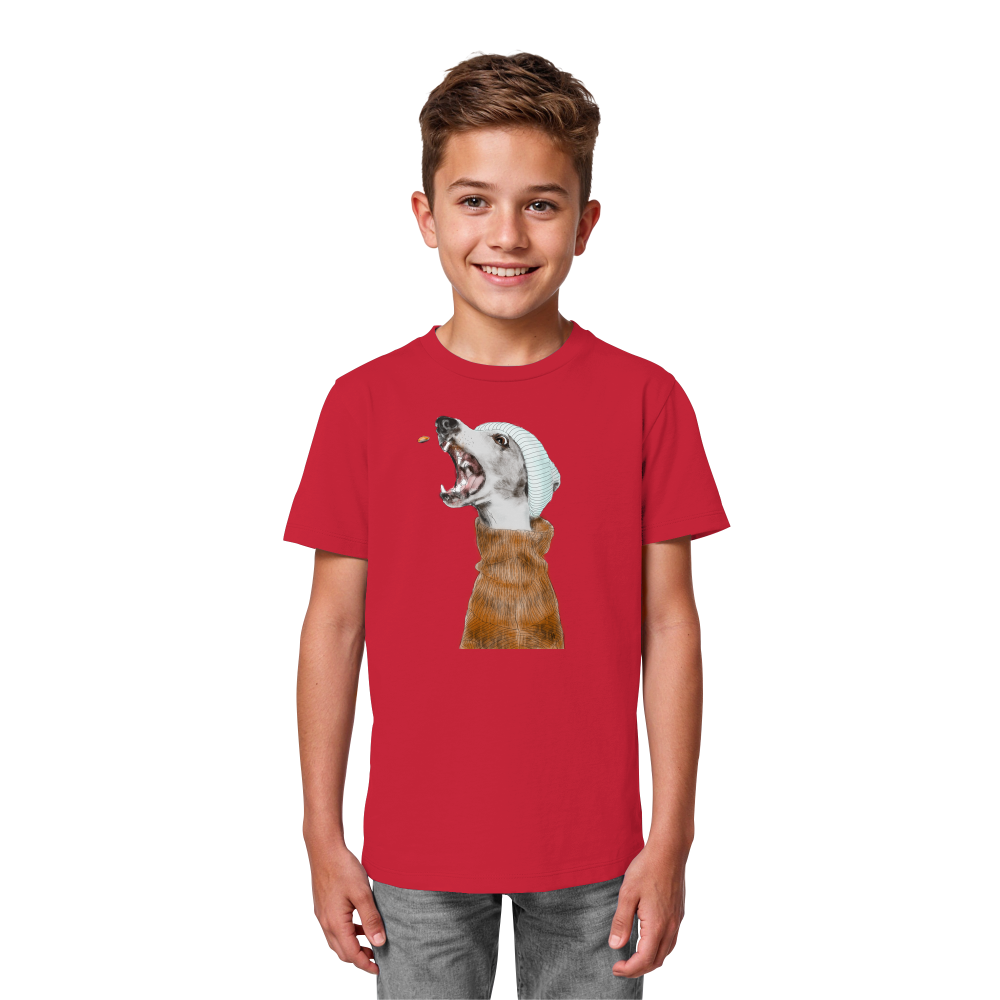 Whippet #1 ... Organic Kids Shirt ... Lieblingsmomente