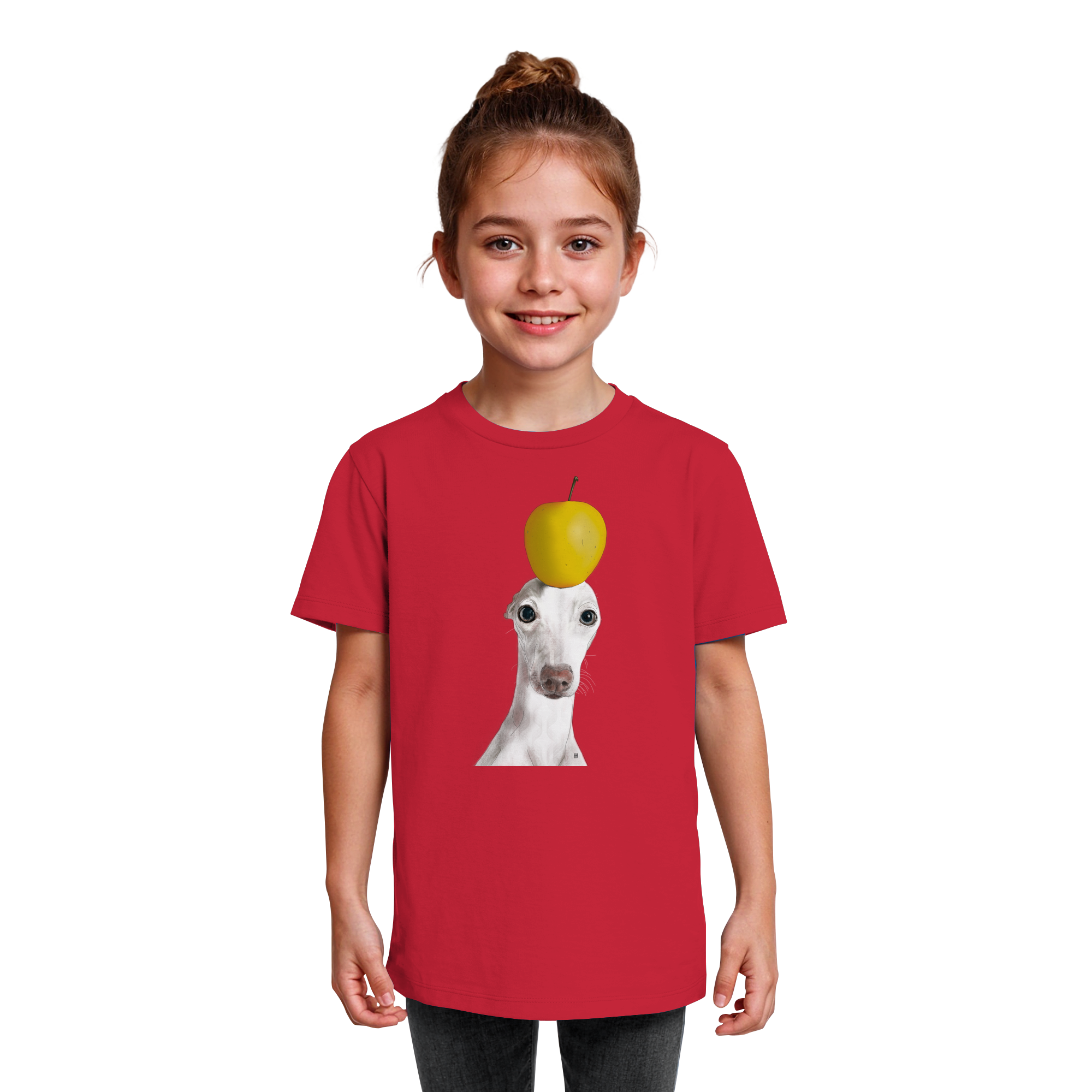 Italienisches Windspiel #1 ... Organic Kids Shirt ... Lieblingsmomente
