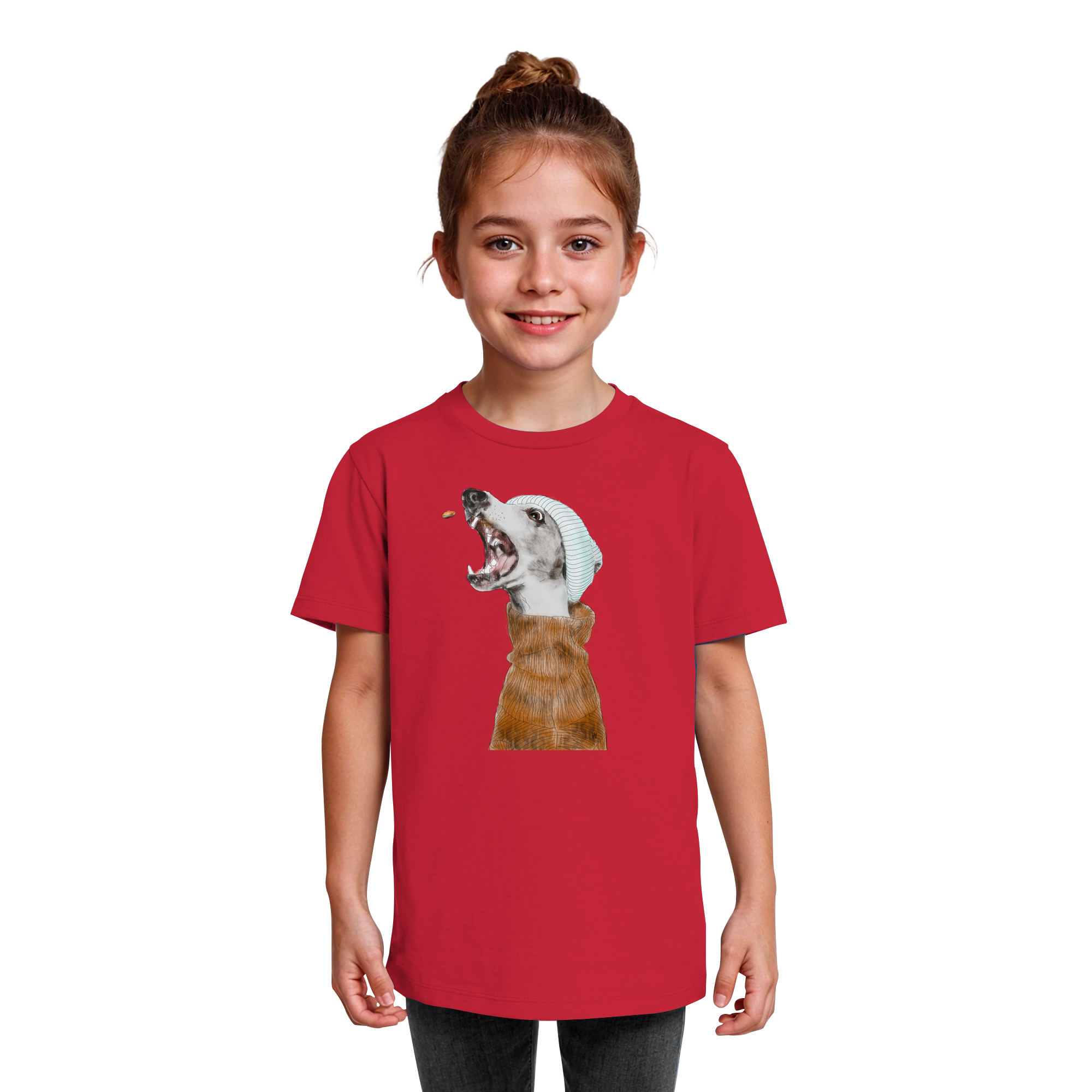 Whippet #1 ... Organic Kids Shirt ... Lieblingsmomente