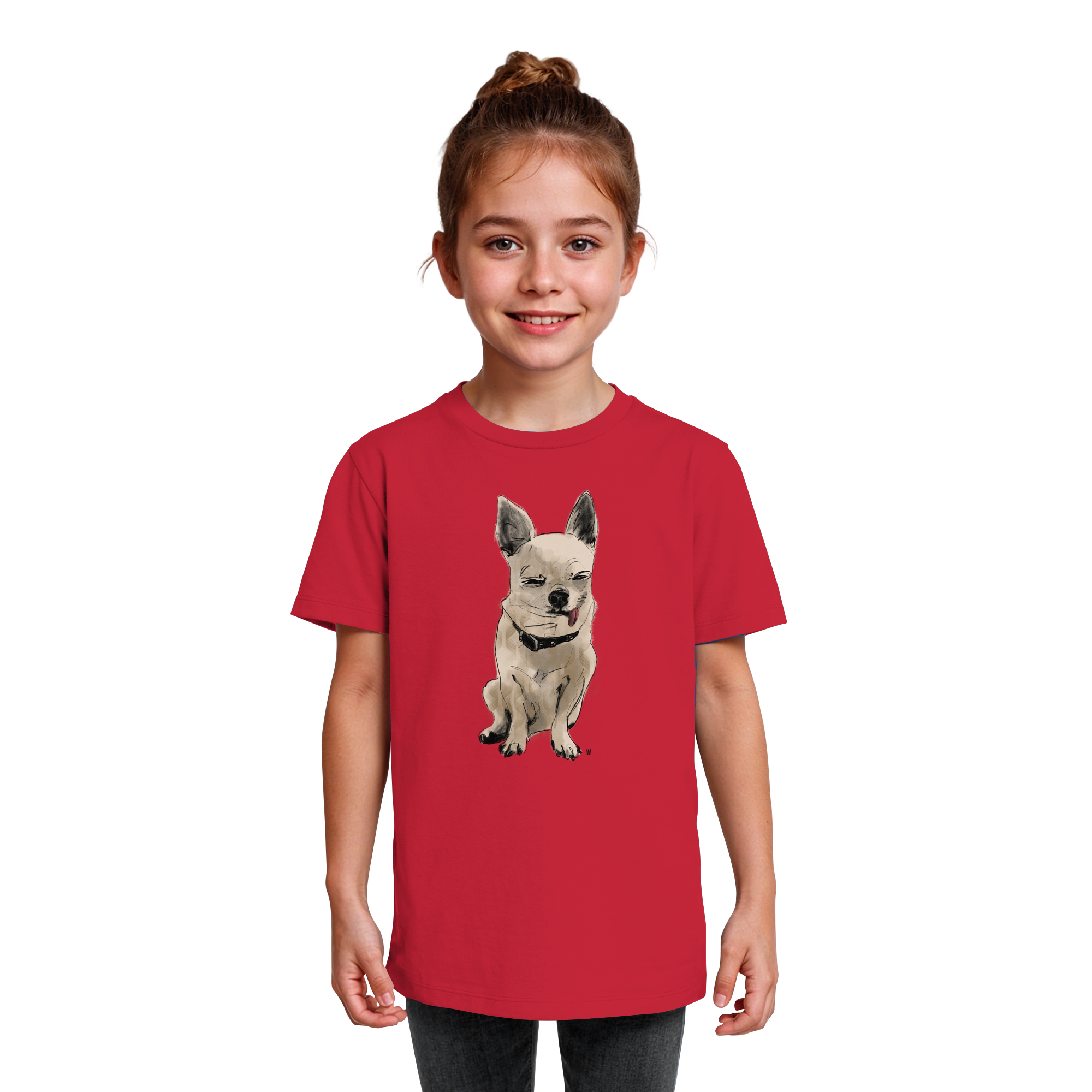 Chihuahua #6 ... Organic Kids Shirt ... Seelenstudien
