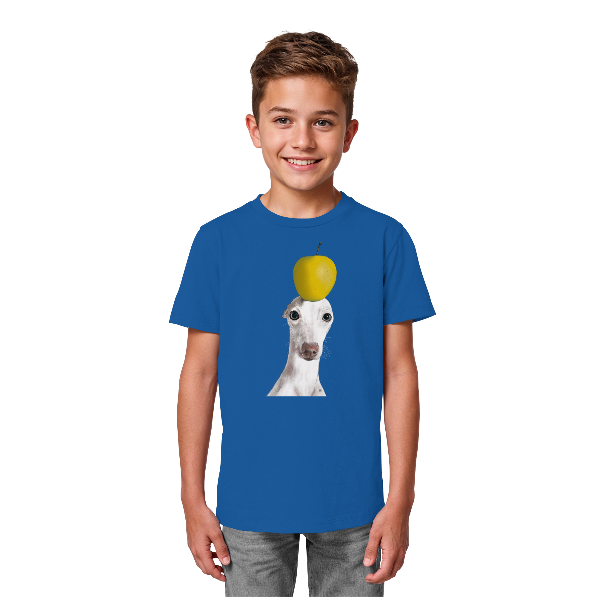 Italienisches Windspiel #1 ... Organic Kids Shirt ... Lieblingsmomente