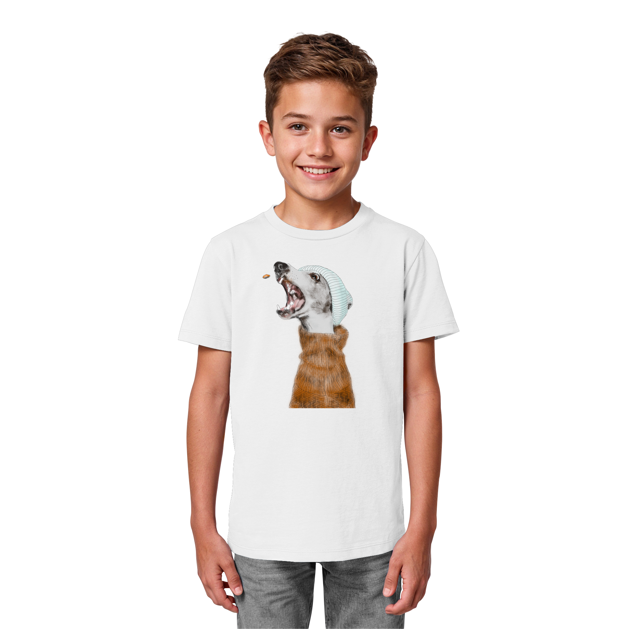 Whippet #1 ... Organic Kids Shirt ... Lieblingsmomente