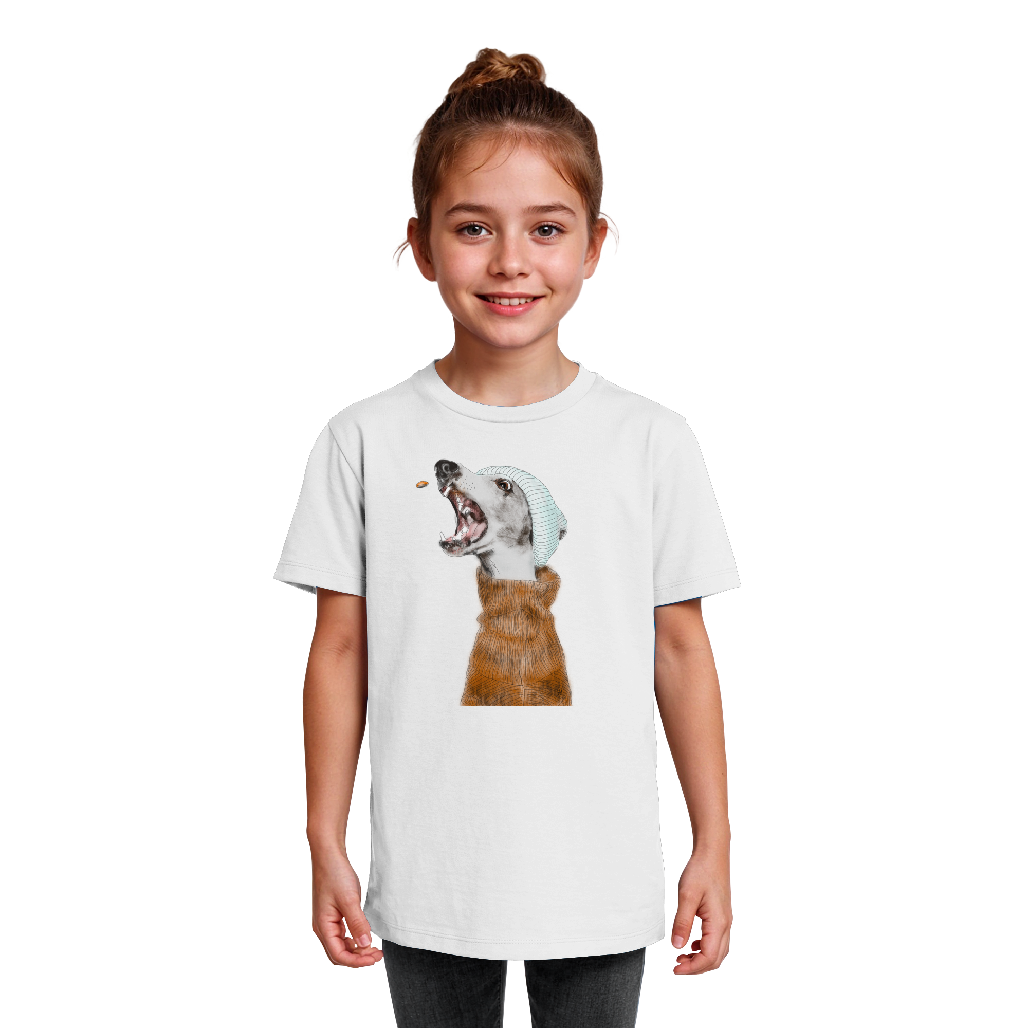 Whippet #1 ... Organic Kids Shirt ... Lieblingsmomente