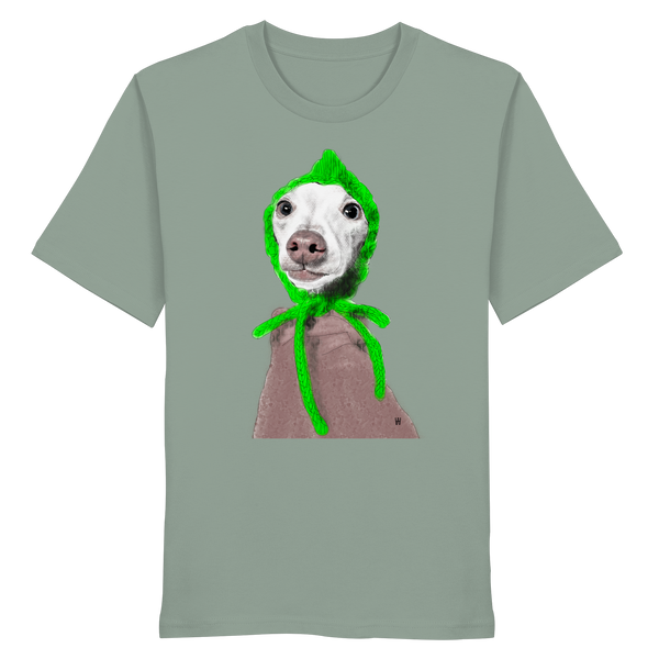 Italienisches Windspiel #13 ... Organic Unisex Shirt ... Seelenstudien