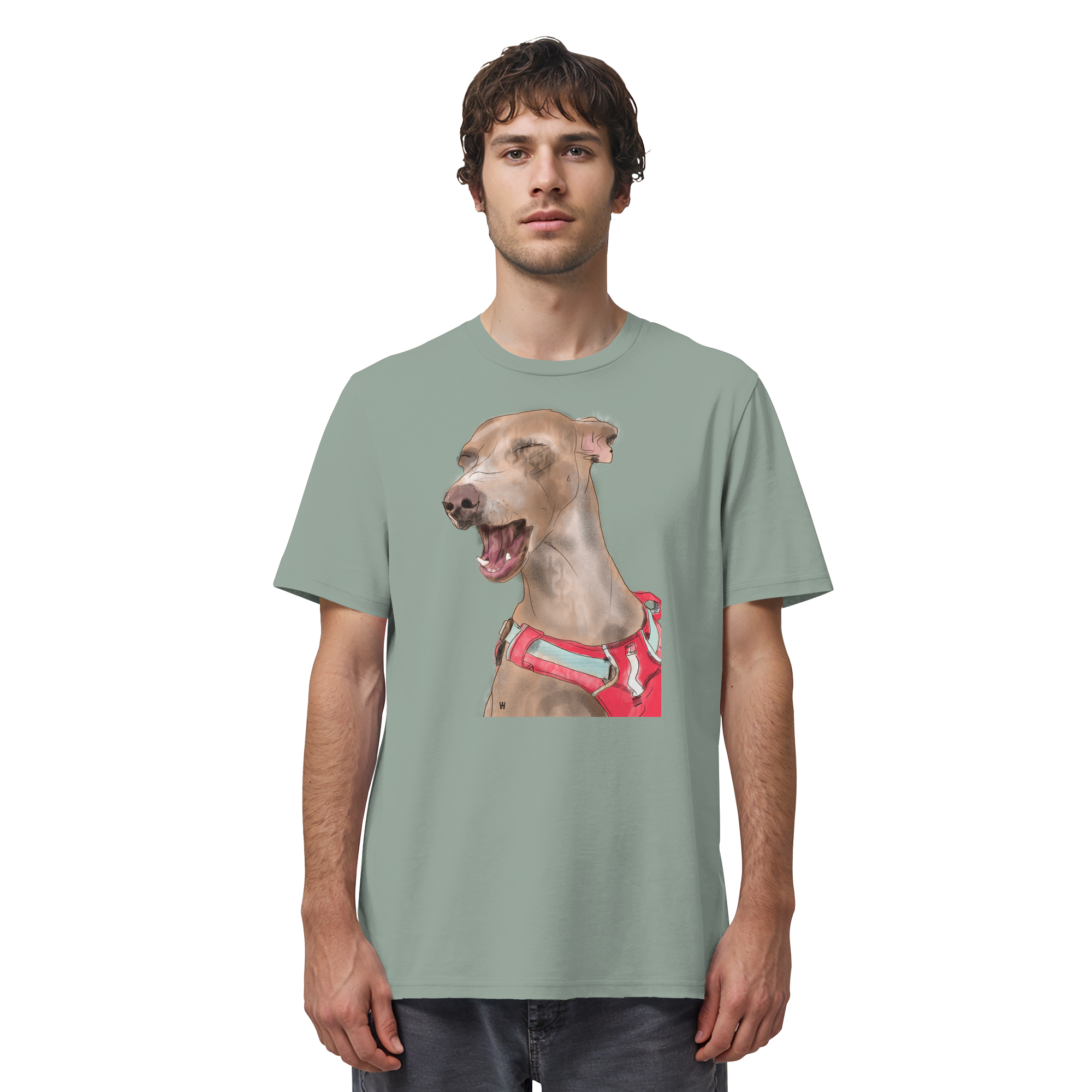 Podenco #7 ... Organic Unisex Shirt ... Lieblingsmomente
