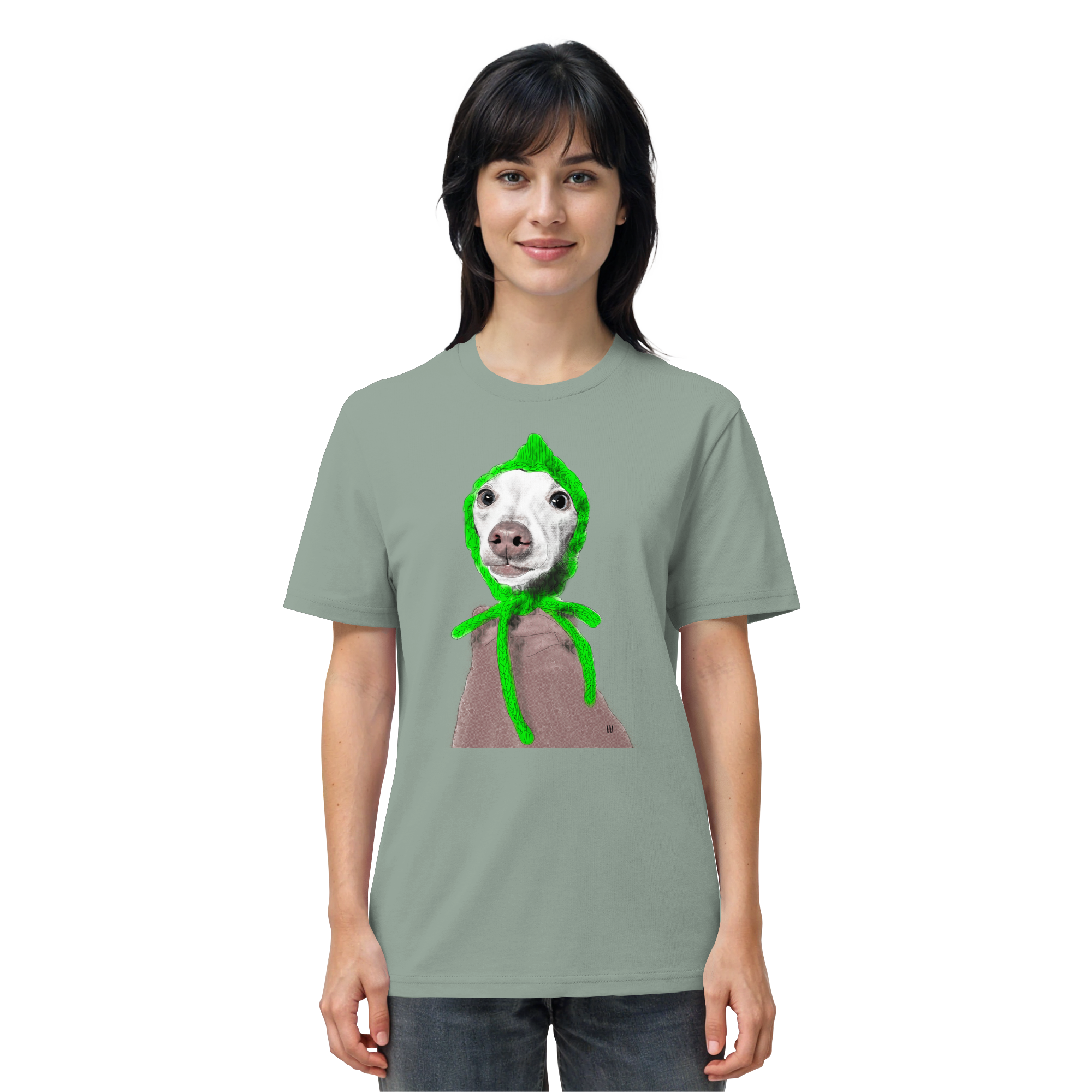 Italienisches Windspiel #13 ... Organic Unisex Shirt ... Seelenstudien