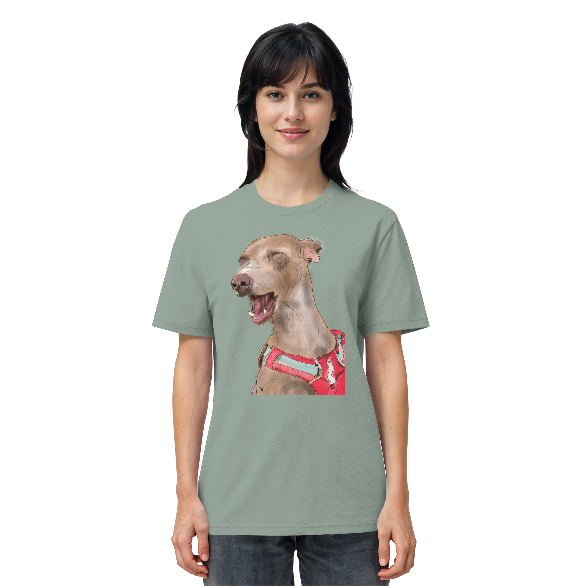 Podenco #7 ... Organic Unisex Shirt ... Lieblingsmomente