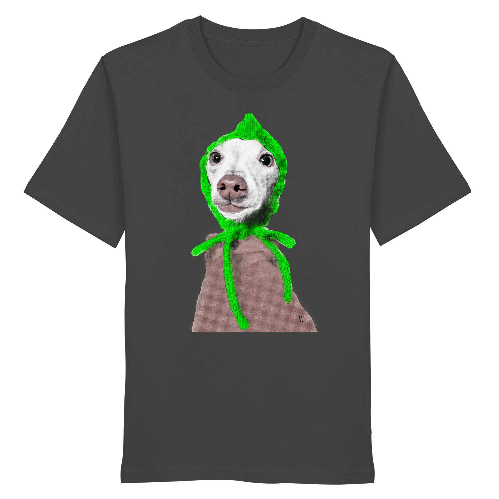 Italienisches Windspiel #13 ... Organic Unisex Shirt ... Seelenstudien