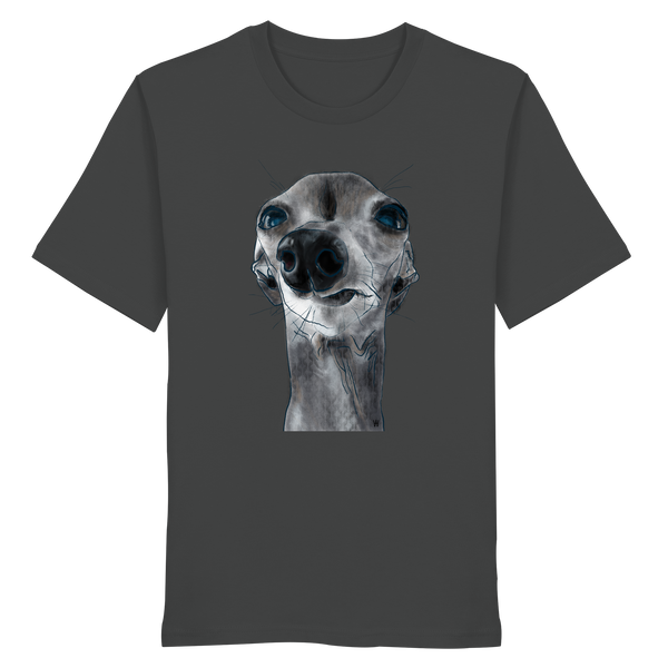 Italienisches Windspiel #6 ... Organic Unisex T-Shirt ... Charakterköpfe