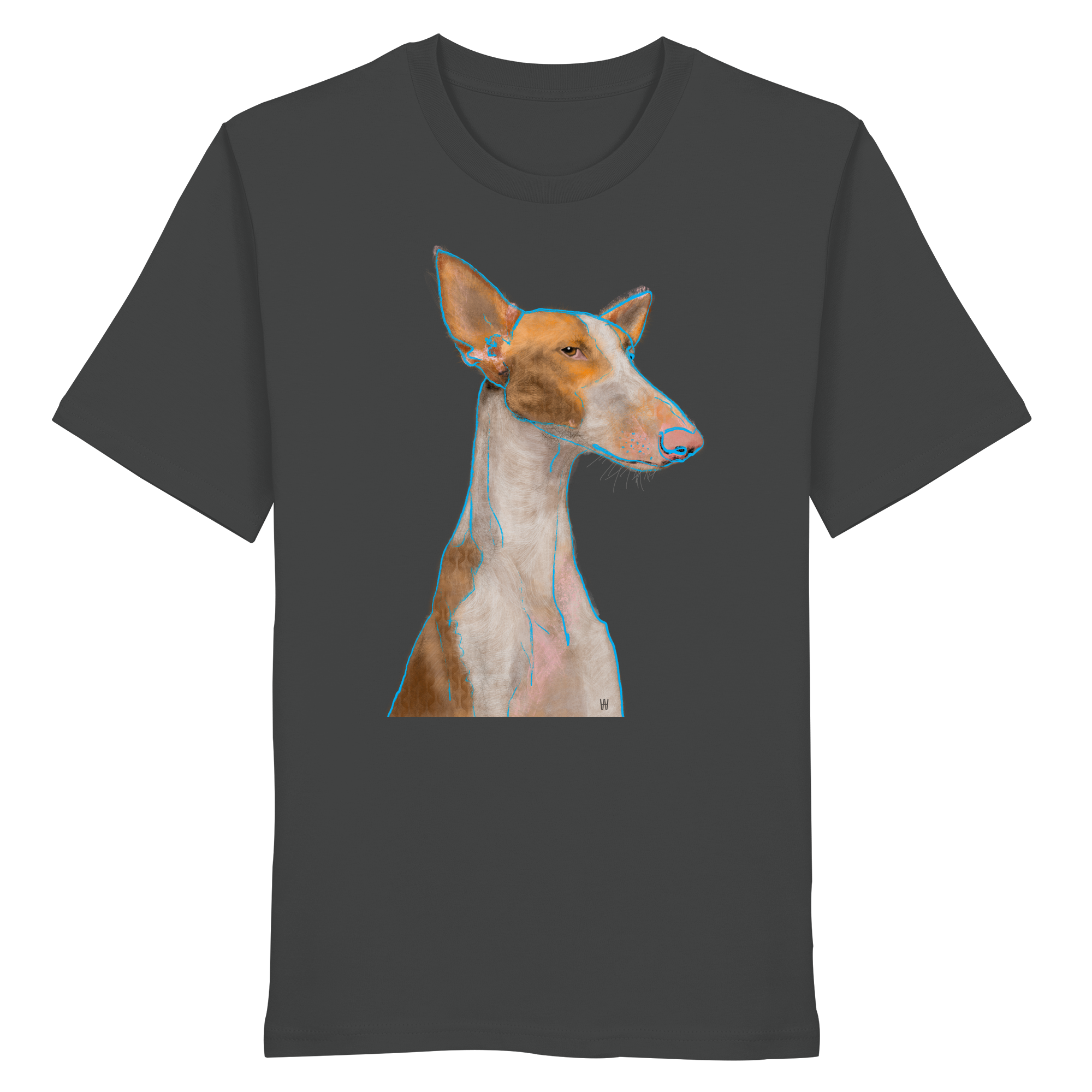 Podenco #3 ... Organic Unisex T-shirt ... Seelenstudien