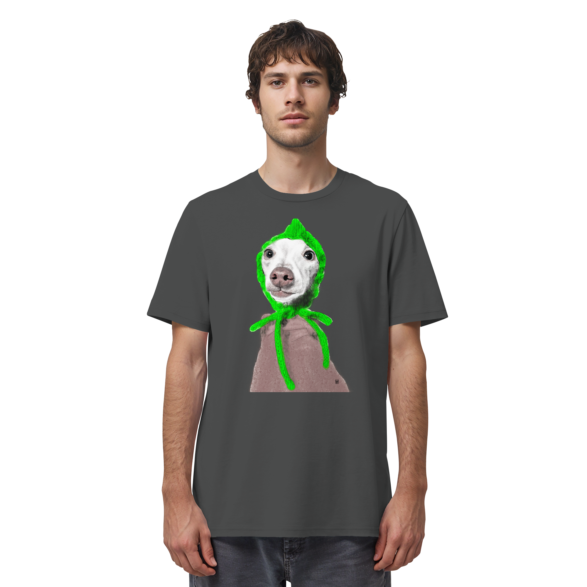 Italienisches Windspiel #13 ... Organic Unisex Shirt ... Seelenstudien