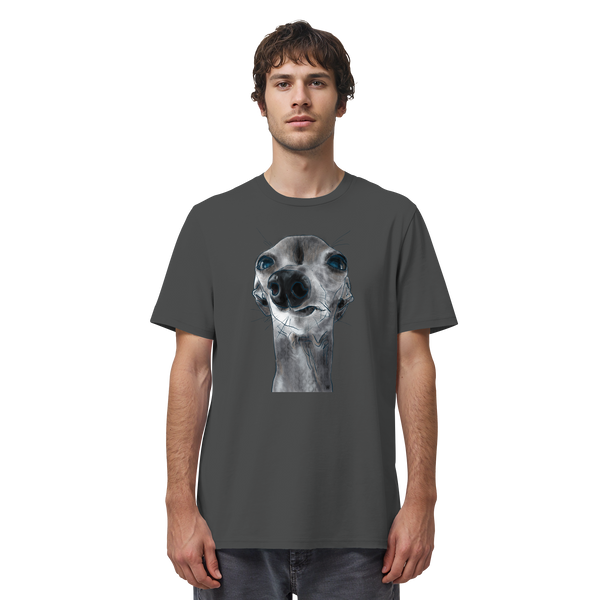 Italienisches Windspiel #6 ... Organic Unisex T-Shirt ... Charakterköpfe