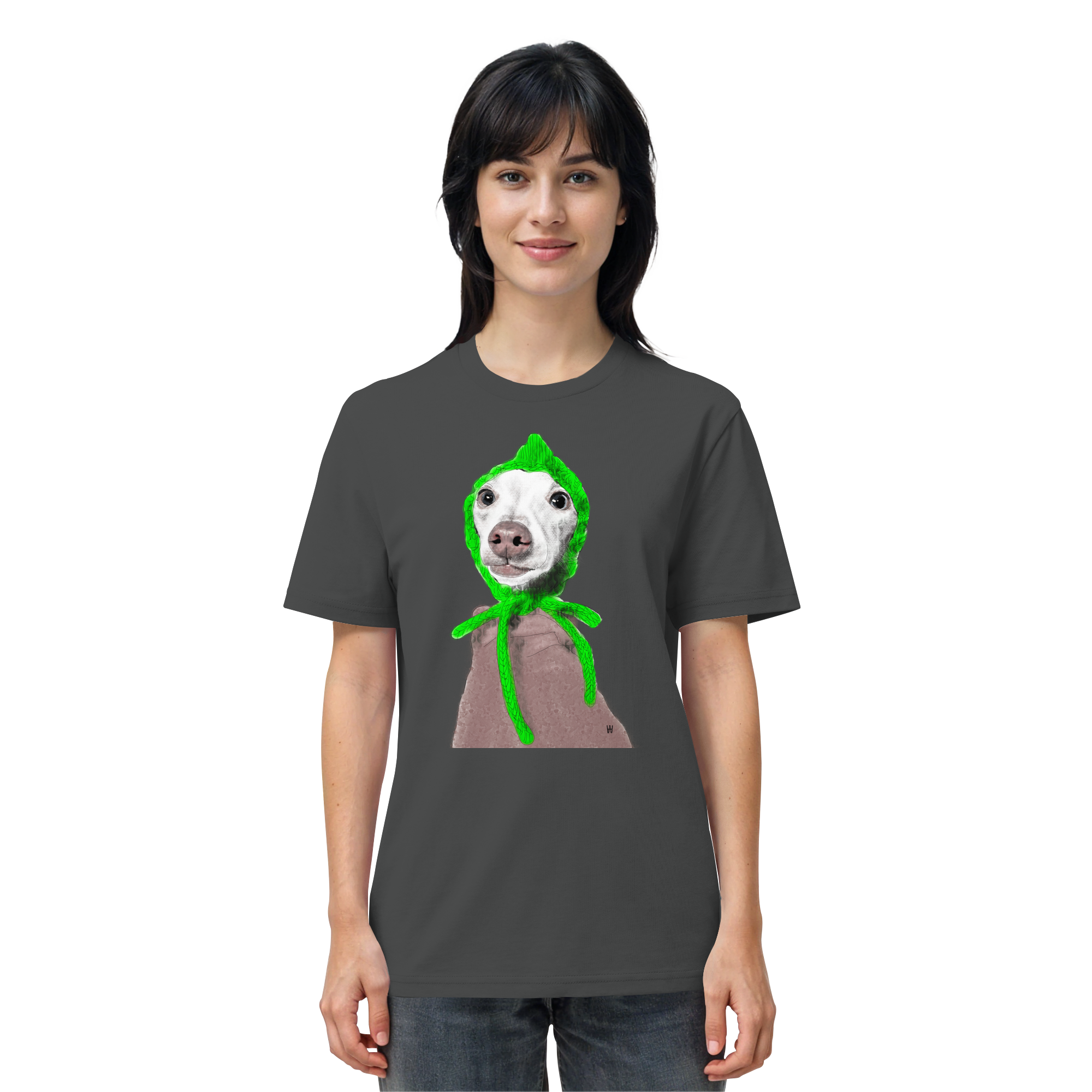 Italienisches Windspiel #13 ... Organic Unisex Shirt ... Seelenstudien