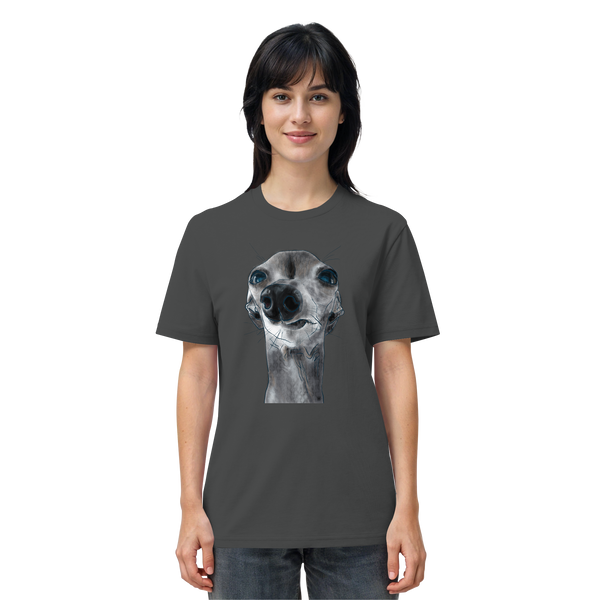 Italienisches Windspiel #6 ... Organic Unisex T-Shirt ... Charakterköpfe