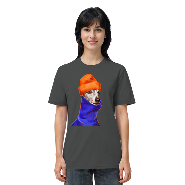 Whippet #2 ... Organic Unisex T-Shirt ... Charakterköpfe