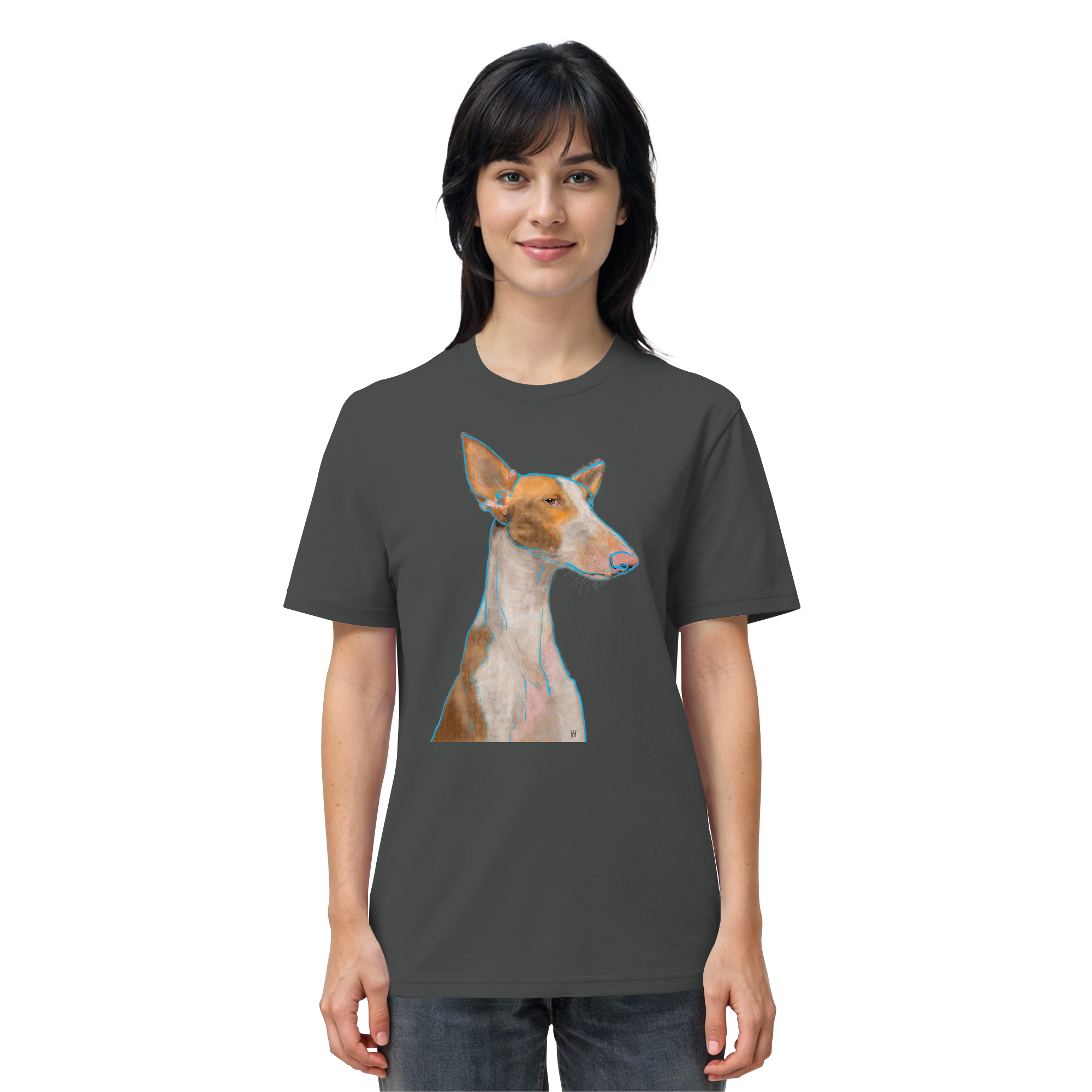 Podenco #3 ... Organic Unisex T-shirt ... Seelenstudien