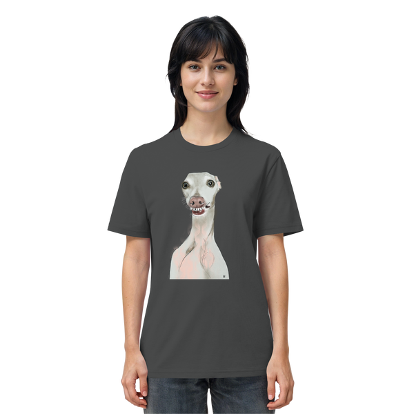 Italienisches Windspiel #12 ... Organic Unisex T-Shirt ... Charakterköpfe