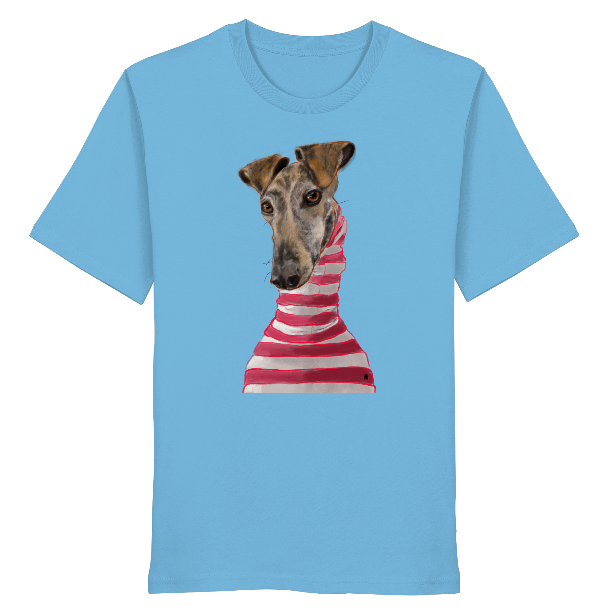 Galgo #2 ... Organic Unisex T-Shirt ... Charakterköpfe
