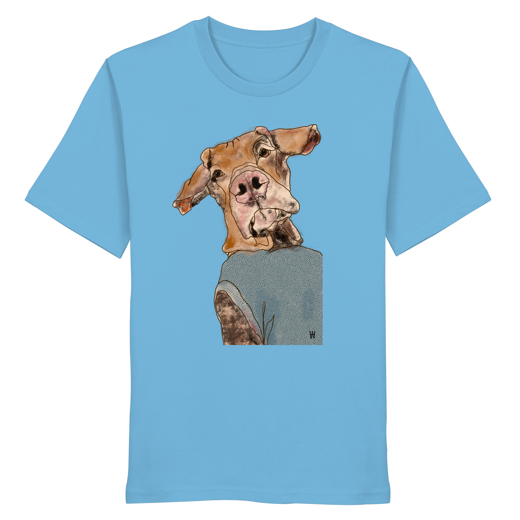 Magyar Vizsla #1 ... Organic Unisex Shirt ... Charakterköpfe
