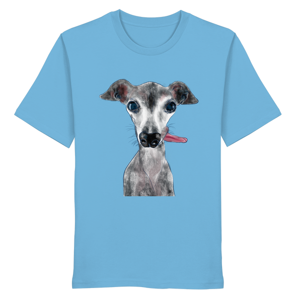 Italienisches Windspiel #11 ... Organic Unisex T-Shirt ... Lieblingsmomente
