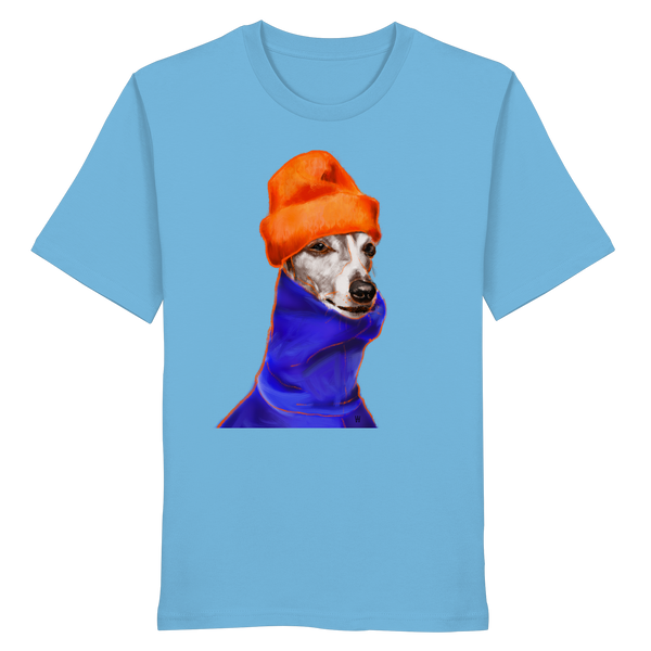 Whippet #2 ... Organic Unisex T-Shirt ... Charakterköpfe