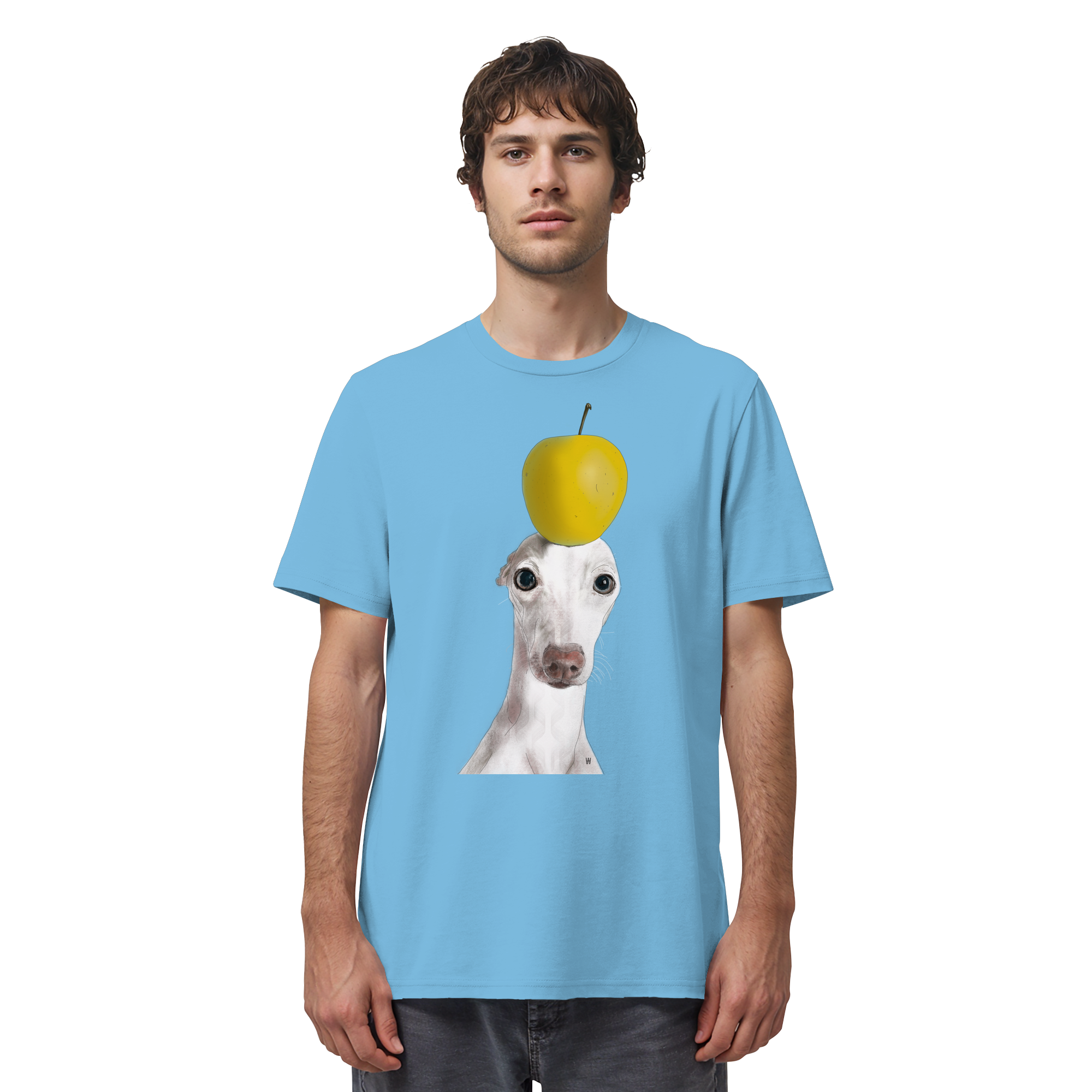 Italienisches Windspiel #1 ... Organic Unisex T-Shirt ... Lieblingsmomente