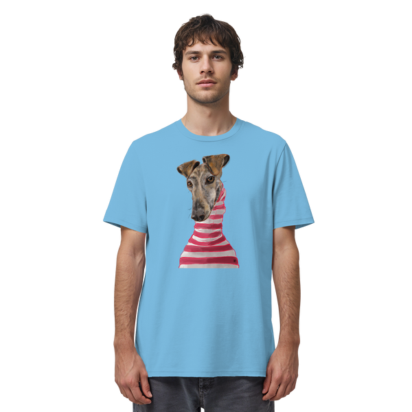 Galgo #2 ... Organic Unisex T-Shirt ... Charakterköpfe