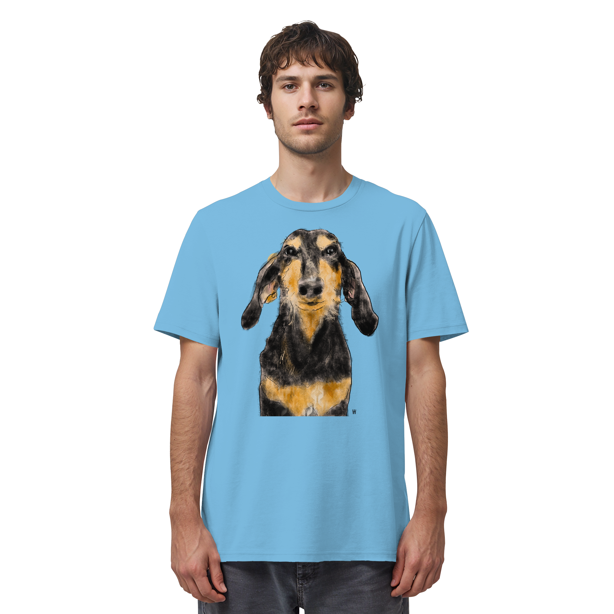 Segugio Italiano #1 ... Organic Unisex T-Shirt ... Charakterköpfe