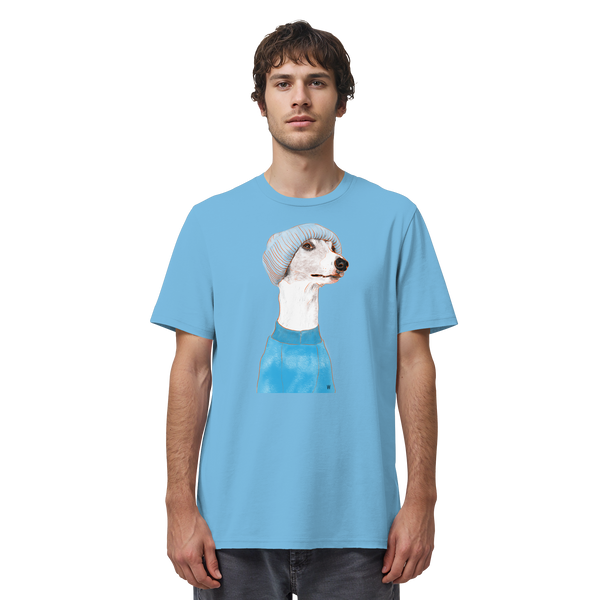 Whippet #3 ... Organic Unisex T-Shirt ... Charakterköpfe