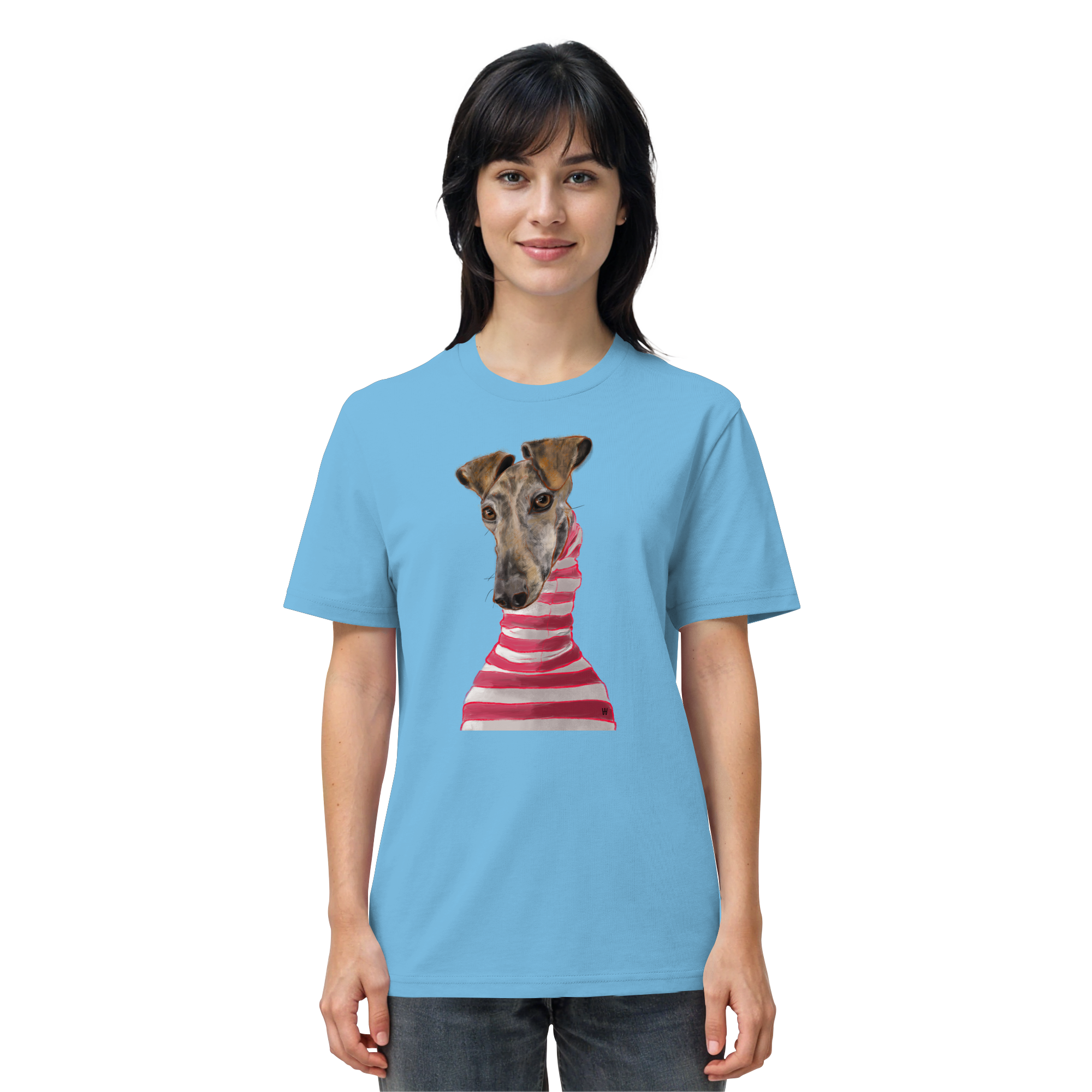 Galgo #2 ... Organic Unisex T-Shirt ... Charakterköpfe