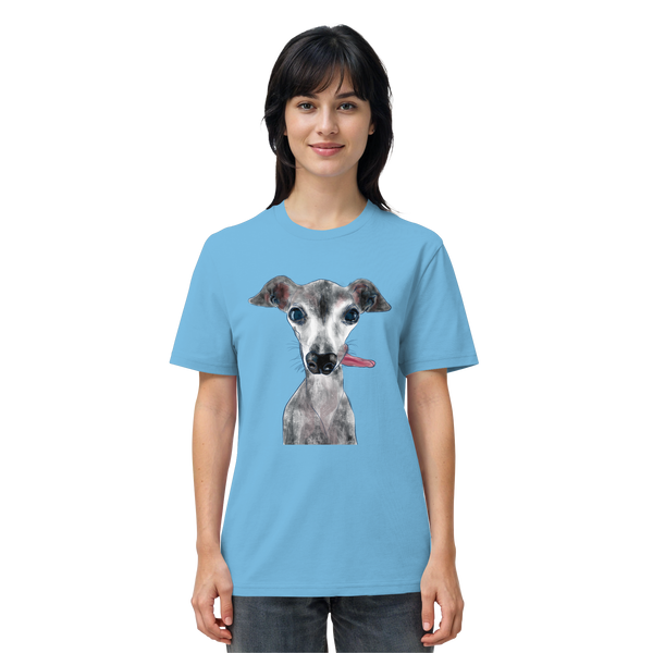 Italienisches Windspiel #11 ... Organic Unisex T-Shirt ... Lieblingsmomente