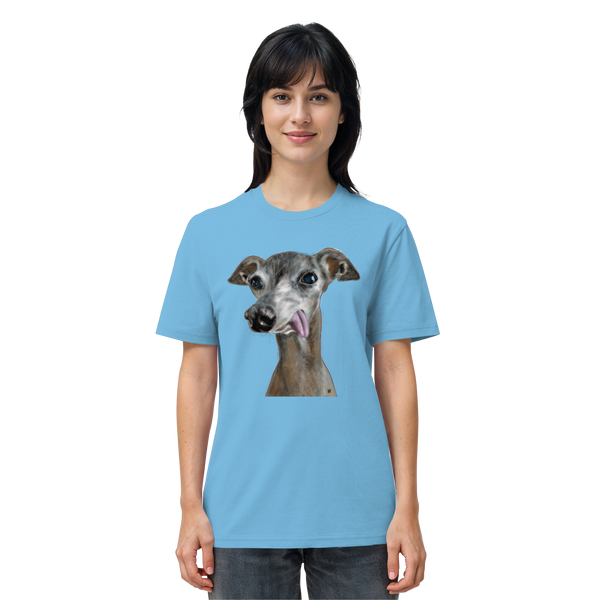 Italienisches Windspiel #8 ... Organic Unisex T-Shirt ... Lieblingsmomente