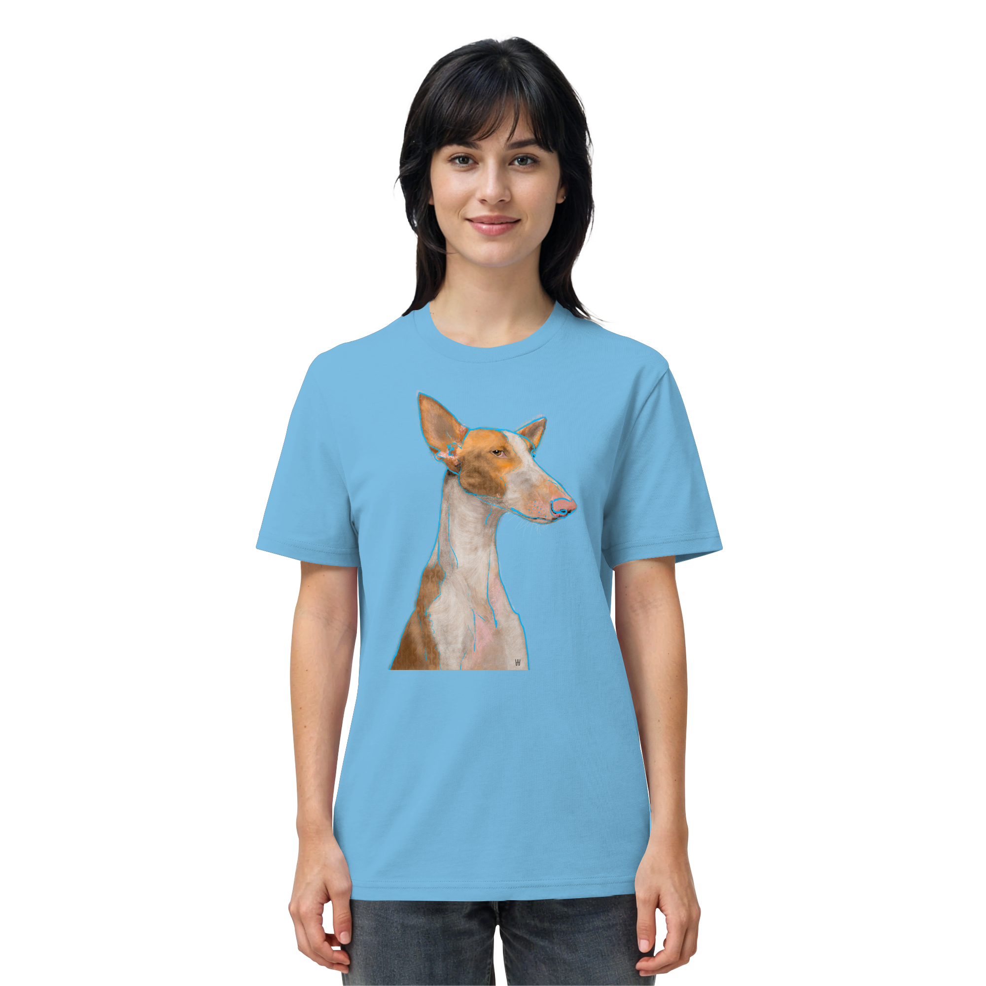 Podenco #3 ... Organic Unisex T-shirt ... Seelenstudien