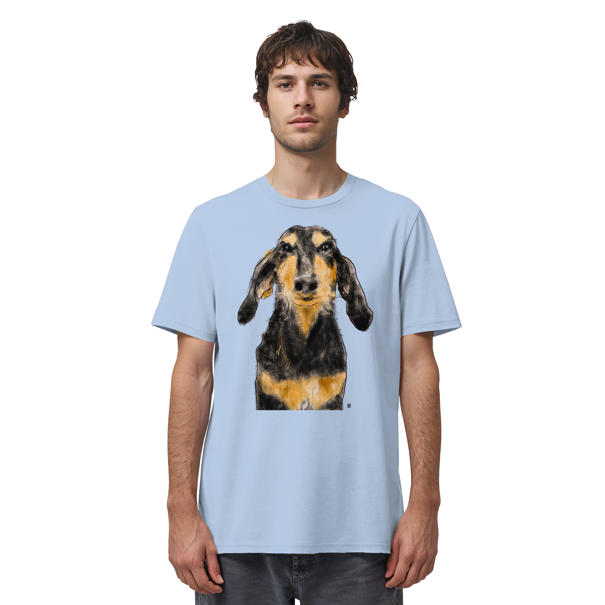 Segugio Italiano #1 ... Organic Unisex T-Shirt ... Charakterköpfe